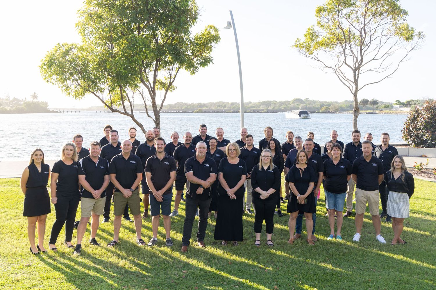 Group photograph of attendees at the Cavalier Homes national conference.