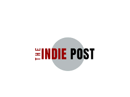 The Indie Post logo with minimalist gray circle design.