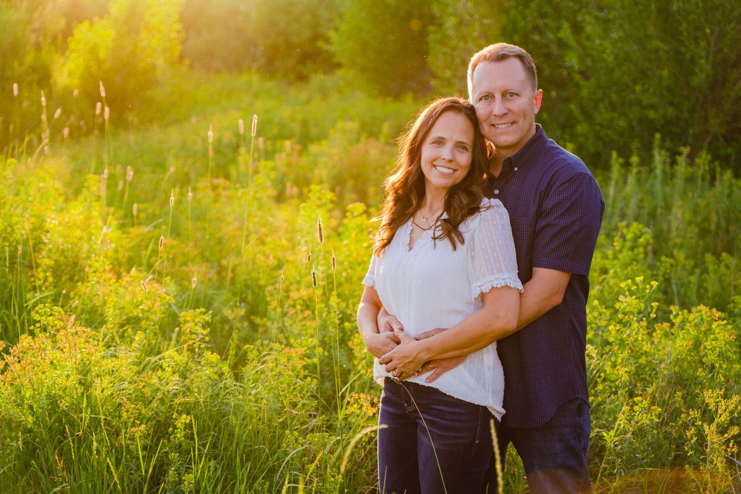 Couples Photo Golden Hour