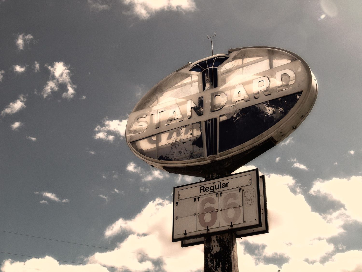 Standard Oil Sign