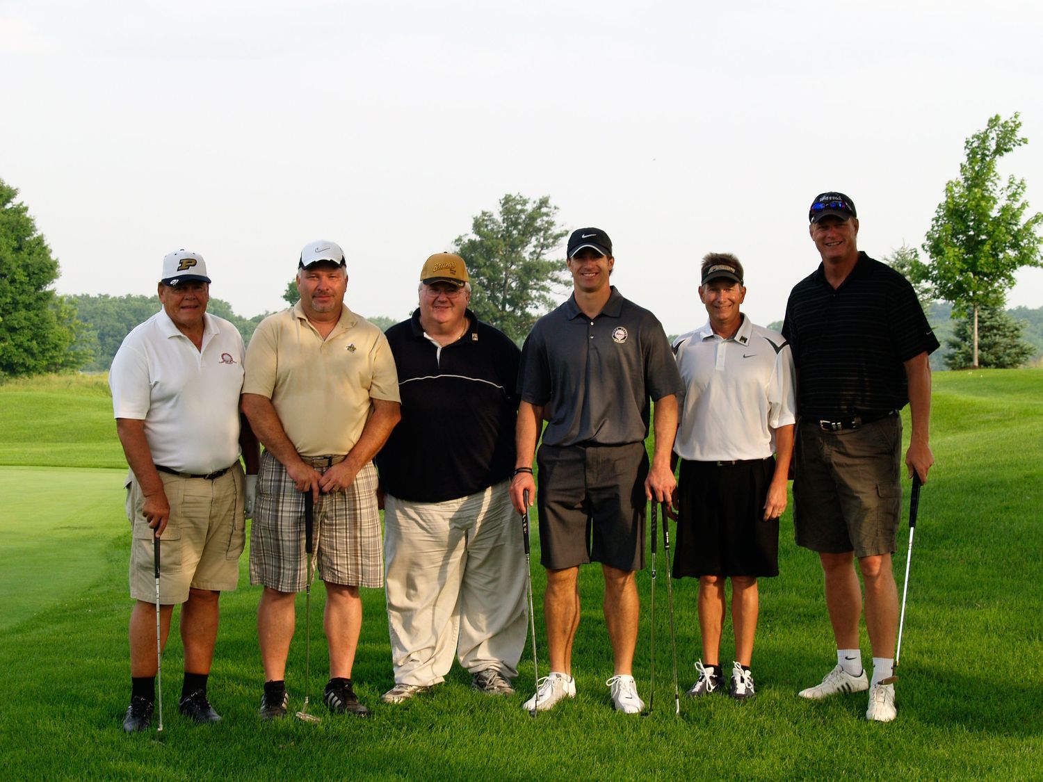 Dree Brees on a golf course