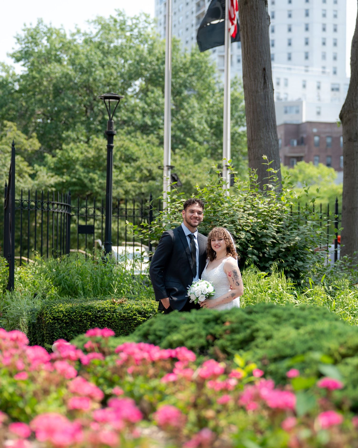 Queens City Clerk wedding photographer, Queens courthouse wedding photographer, NYC City Hall wedding photographer, civil ceremony photo