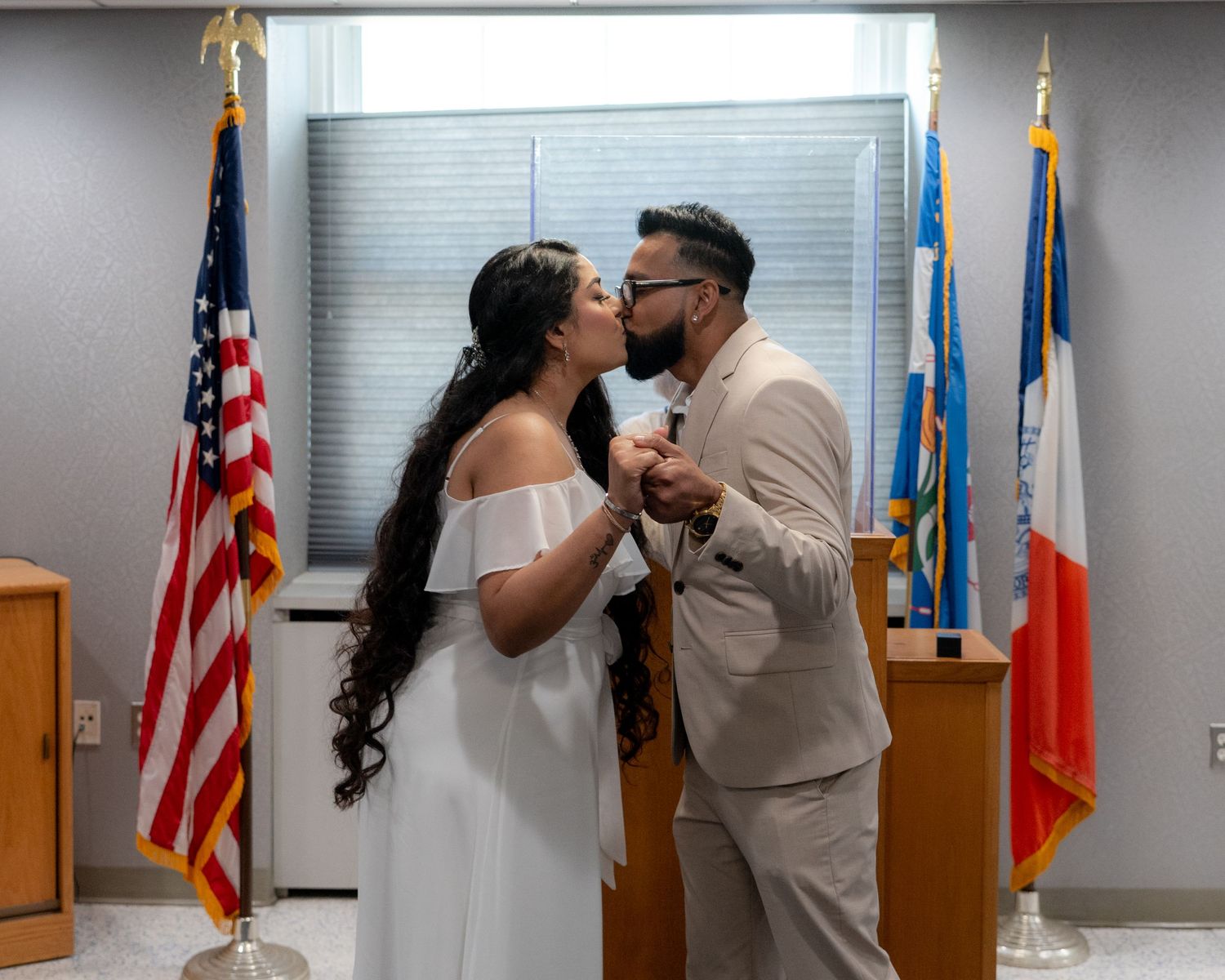 Queens City Clerk wedding photographer, Queens courthouse wedding photographer, Elopement  photographer, civil ceremony photographer