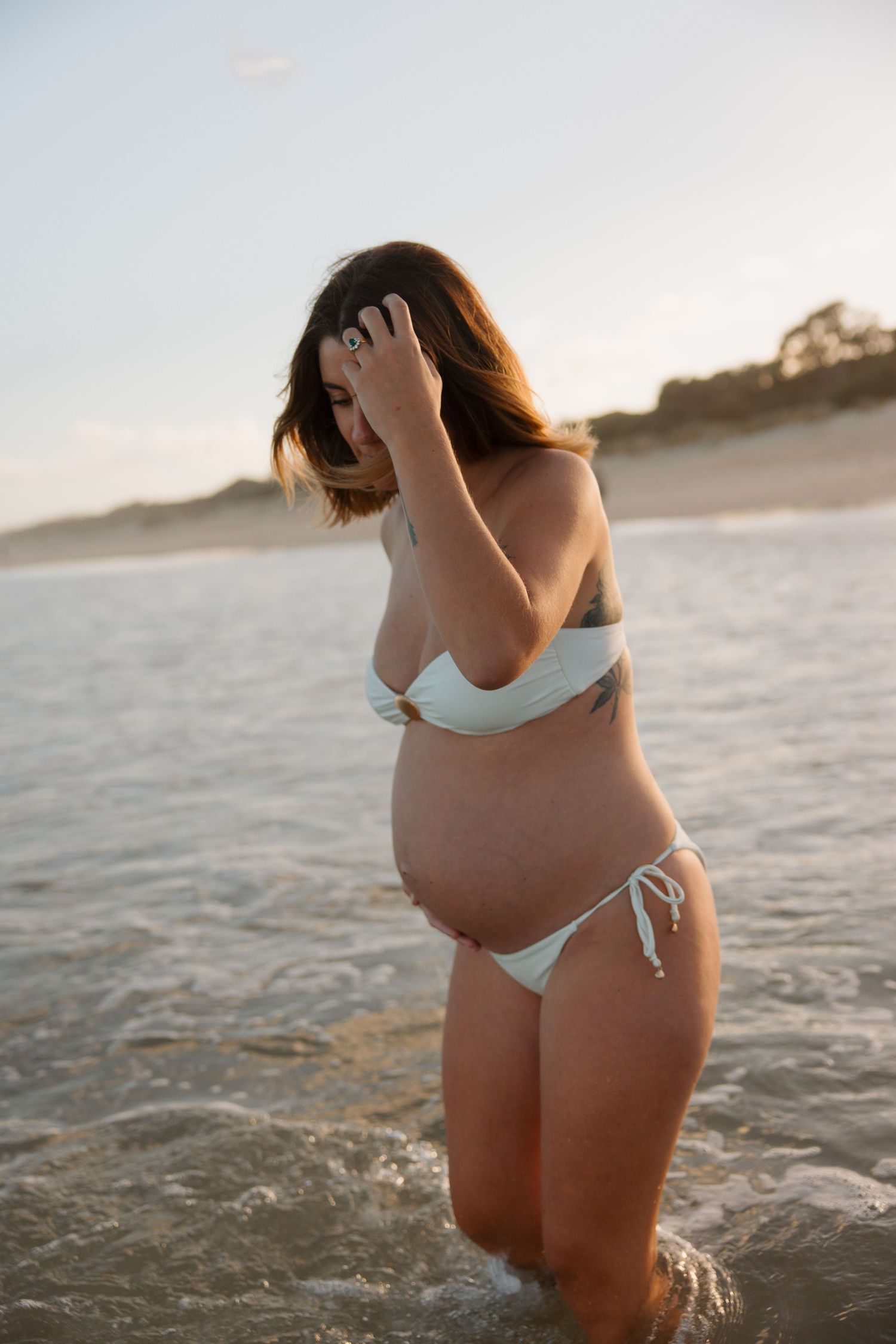 Maternity photoshoot, Mudjimba, Sunshine Coast