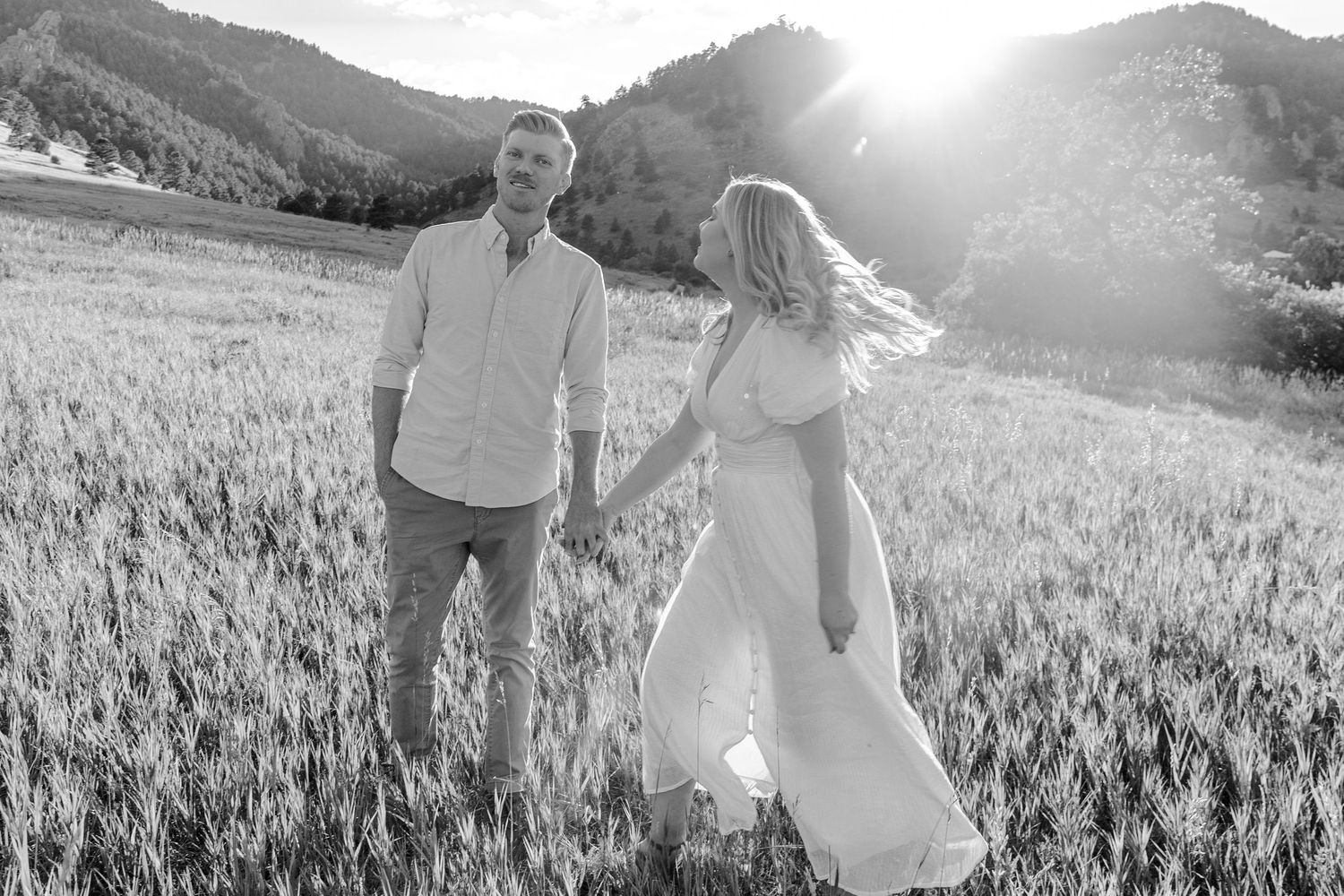 Chautauqua Park Engagement Photos, Boulder Engagement Photographer, Colorado Wedding Photographer, Colorado Engagement