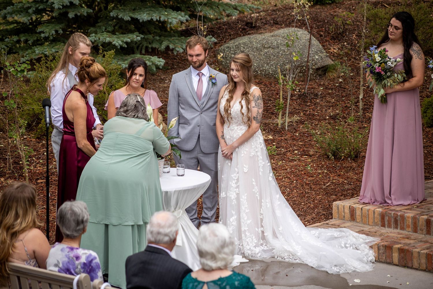 Colorado wedding photographer, Candid wedding photography Colorado, Della Terra Wedding Photographer, Mountain elopement