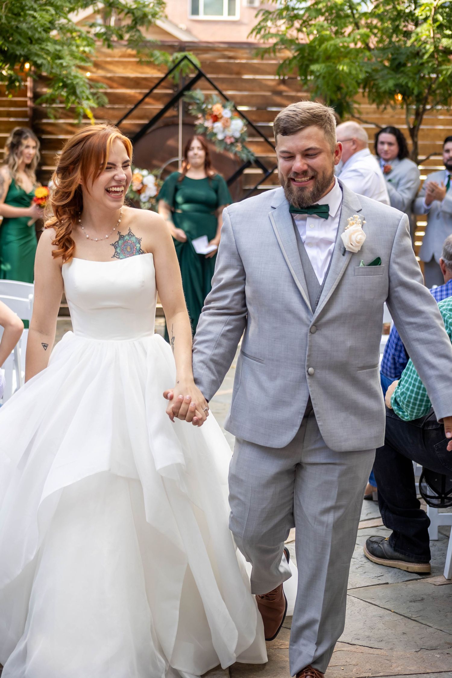 Intimate Atlas Theater wedding in Greeley, CO, followed by adventurous, elopement-style photos in Rocky Mountain National Park.