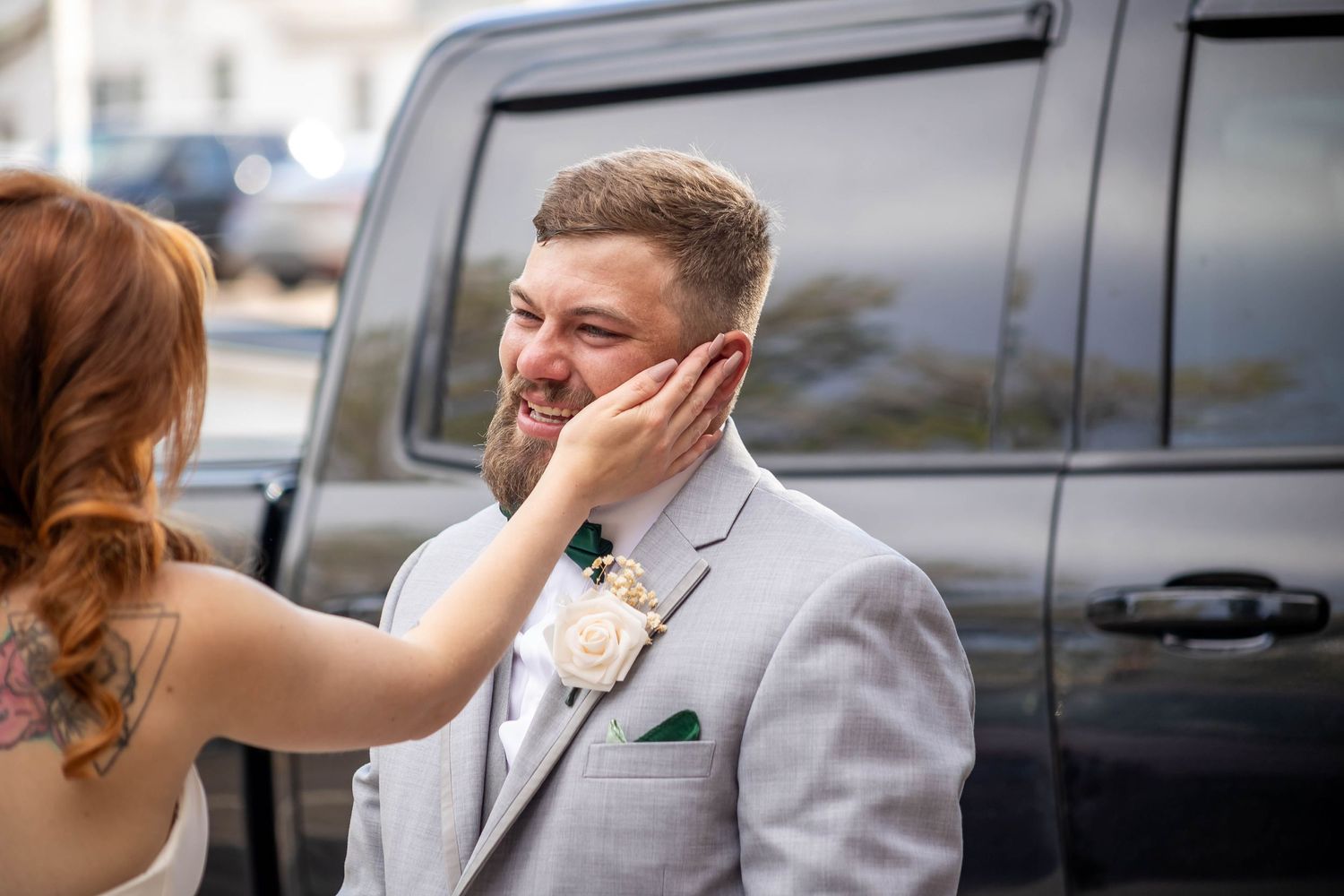 Intimate Atlas Theater wedding in Greeley, CO, followed by adventurous, elopement-style photos in Rocky Mountain National Park.