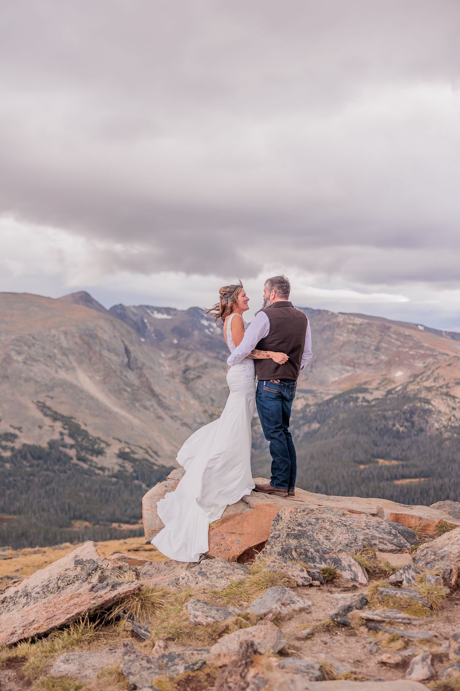 Colorado Wedding Photographer, Colorado Elopement Photographer,  Trail Ridge Road Elopement Photos, Estes Park Elopement Photographer