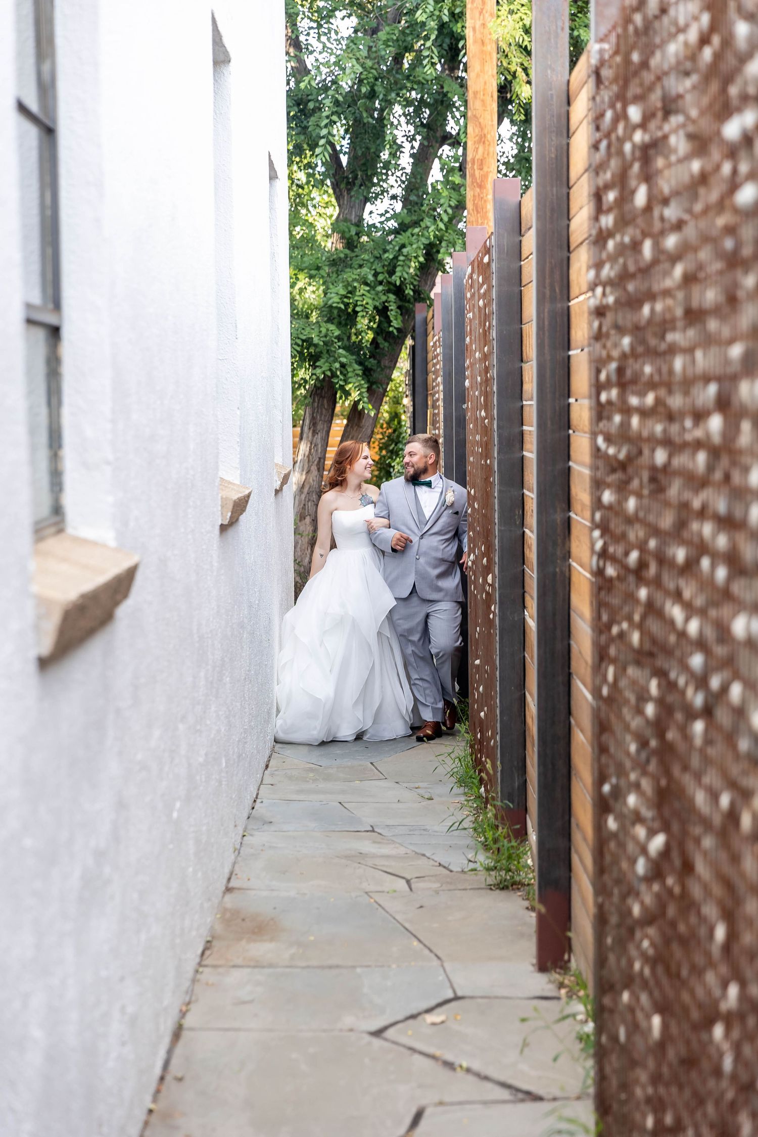 Intimate Atlas Theater wedding in Greeley, CO, followed by adventurous, elopement-style photos in Rocky Mountain National Park.