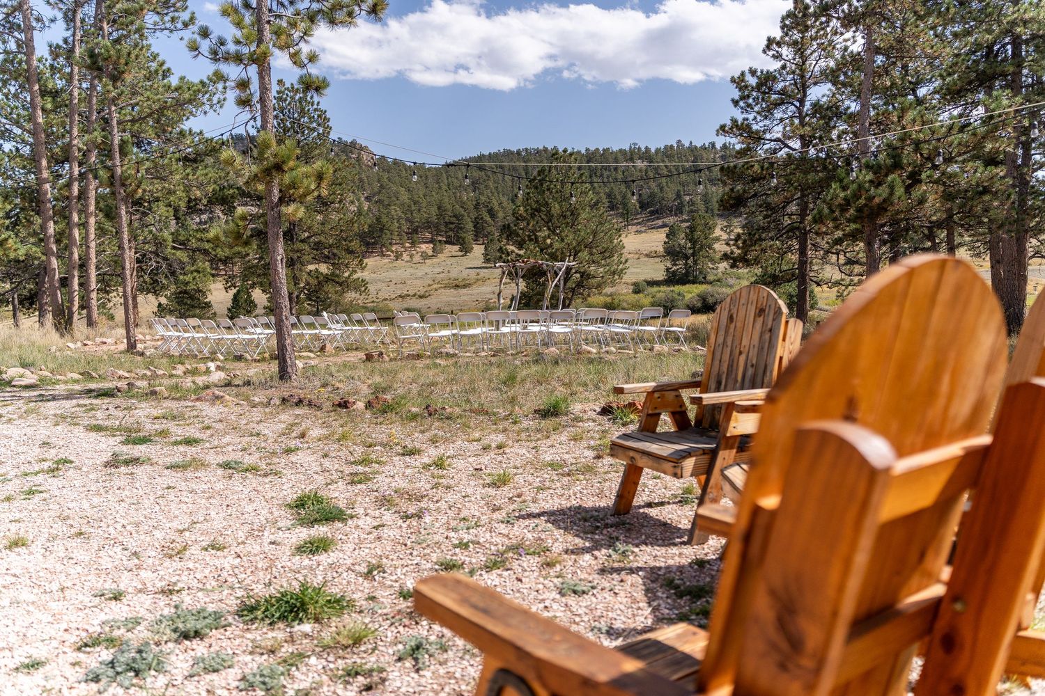 mountain wedding, rustic wedding, Colorado wedding, Sundance Trail Guest Ranch, Red Feather wedding, sunset wedding phot