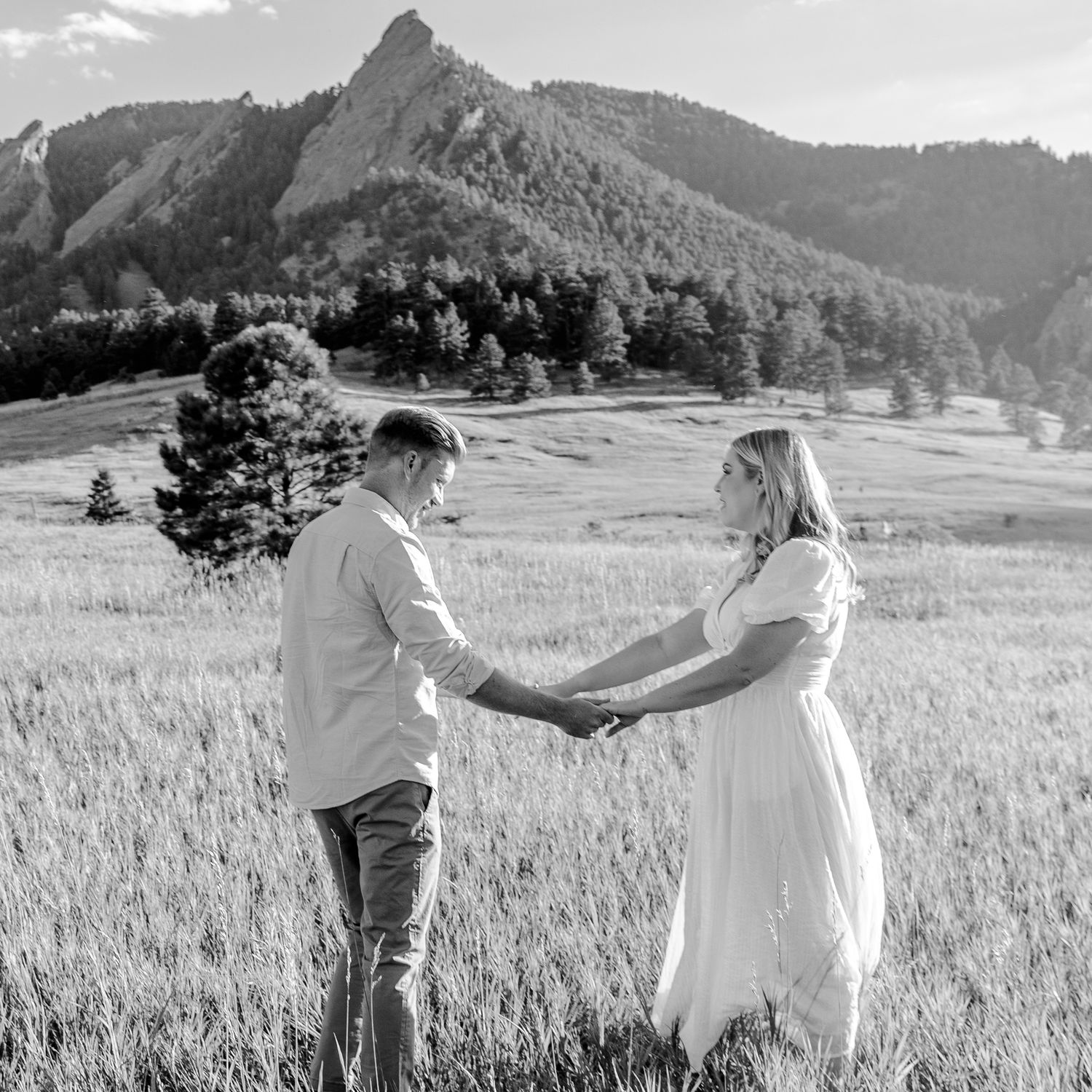 Chautauqua Park Engagement Photos, Boulder Engagement Photographer, Colorado Wedding Photographer, Colorado Engagement
