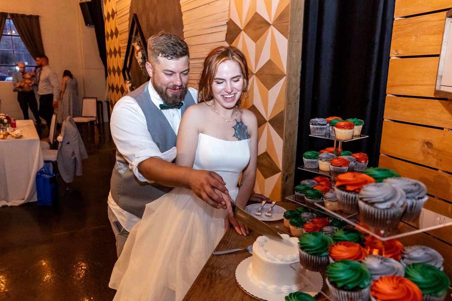 Intimate Atlas Theater wedding in Greeley, CO, followed by adventurous, elopement-style photos in Rocky Mountain National Park.
