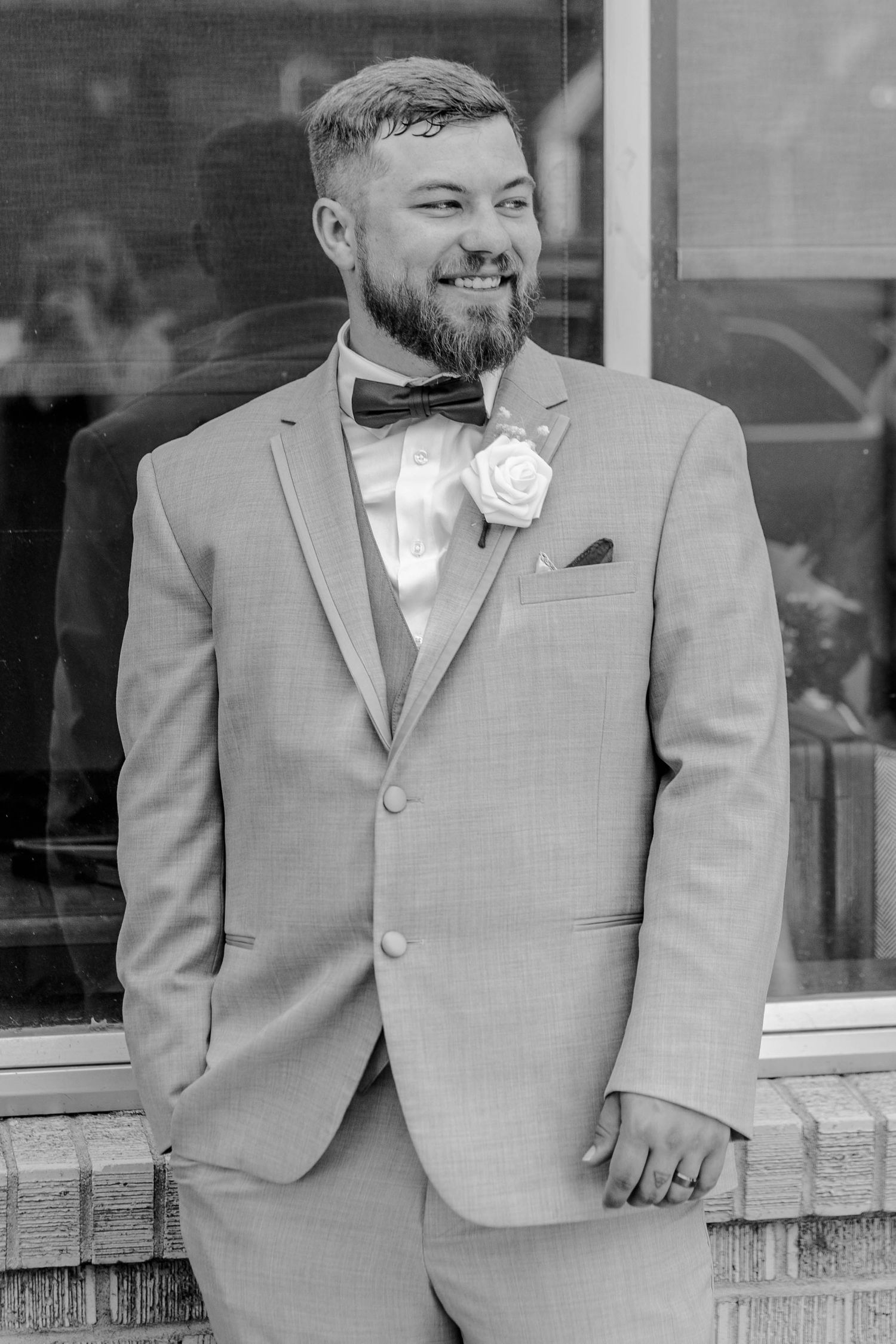 Intimate Atlas Theater wedding in Greeley, CO, followed by adventurous, elopement-style photos in Rocky Mountain National Park.