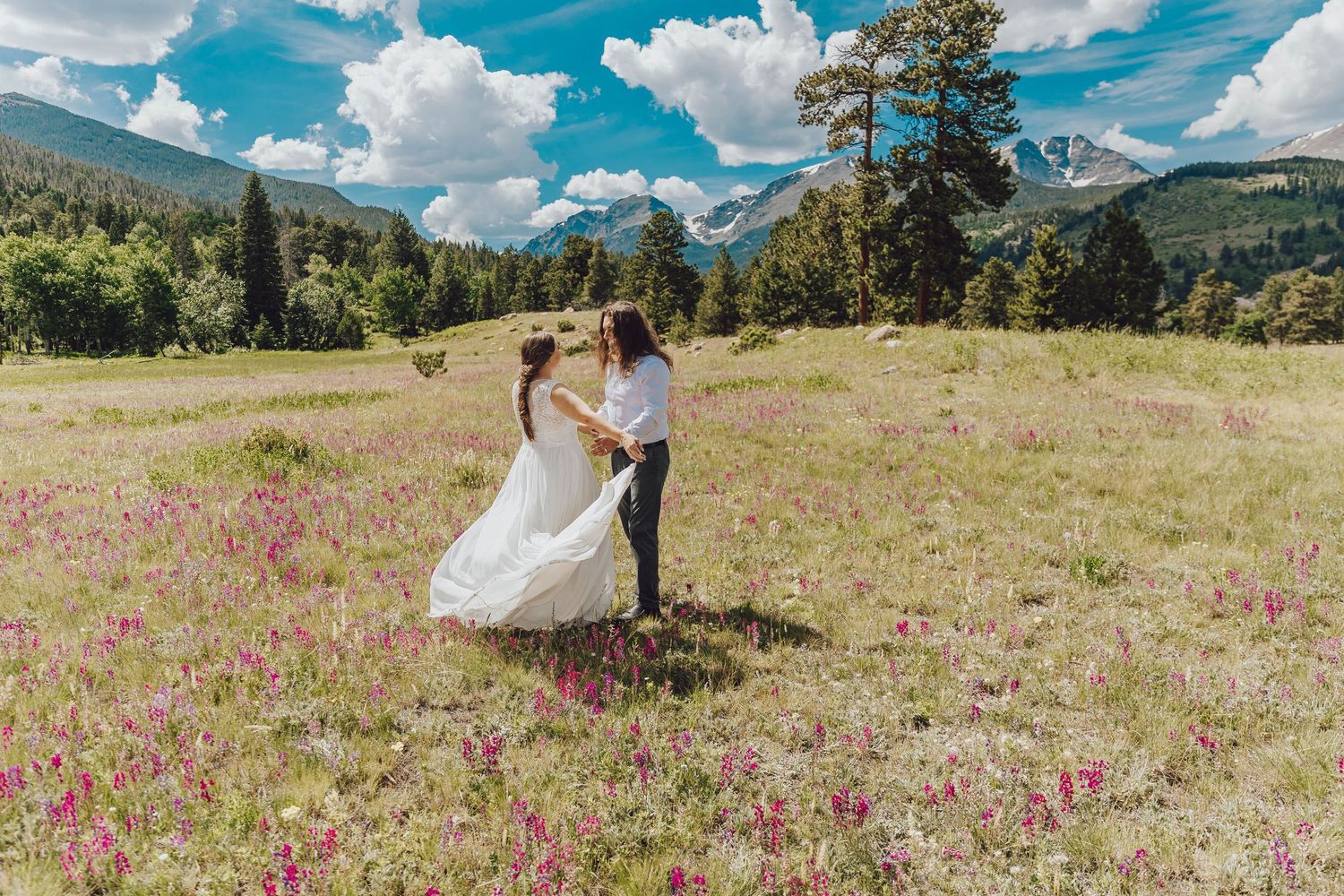Mountain Wedding Photographer, Colorado Elopement Photographer, Rocky Mountain National Park Photographer