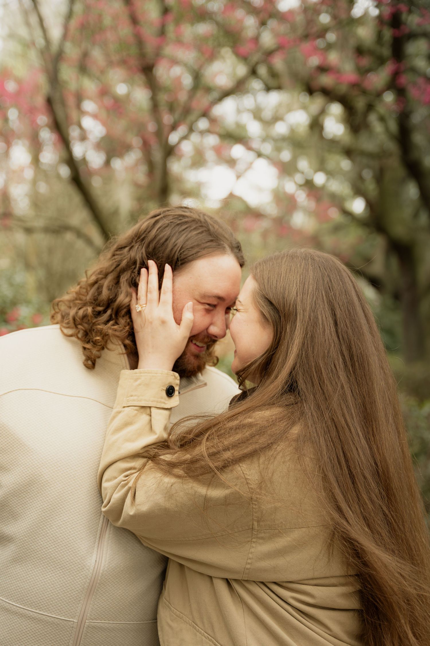 Proposal Pictures in Forsyth Park Savannah. Georgia.