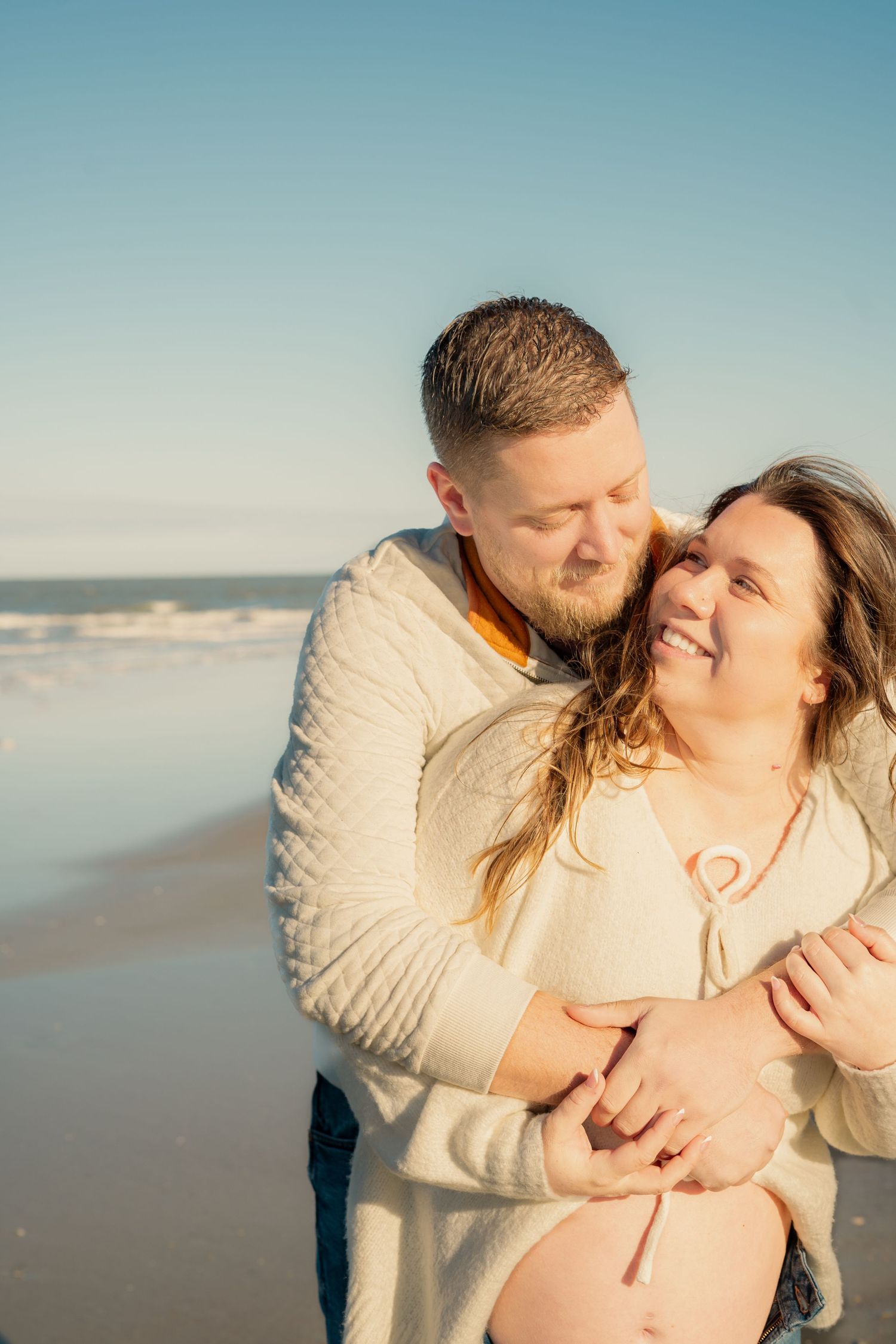 Proposal picture on Tybee Island