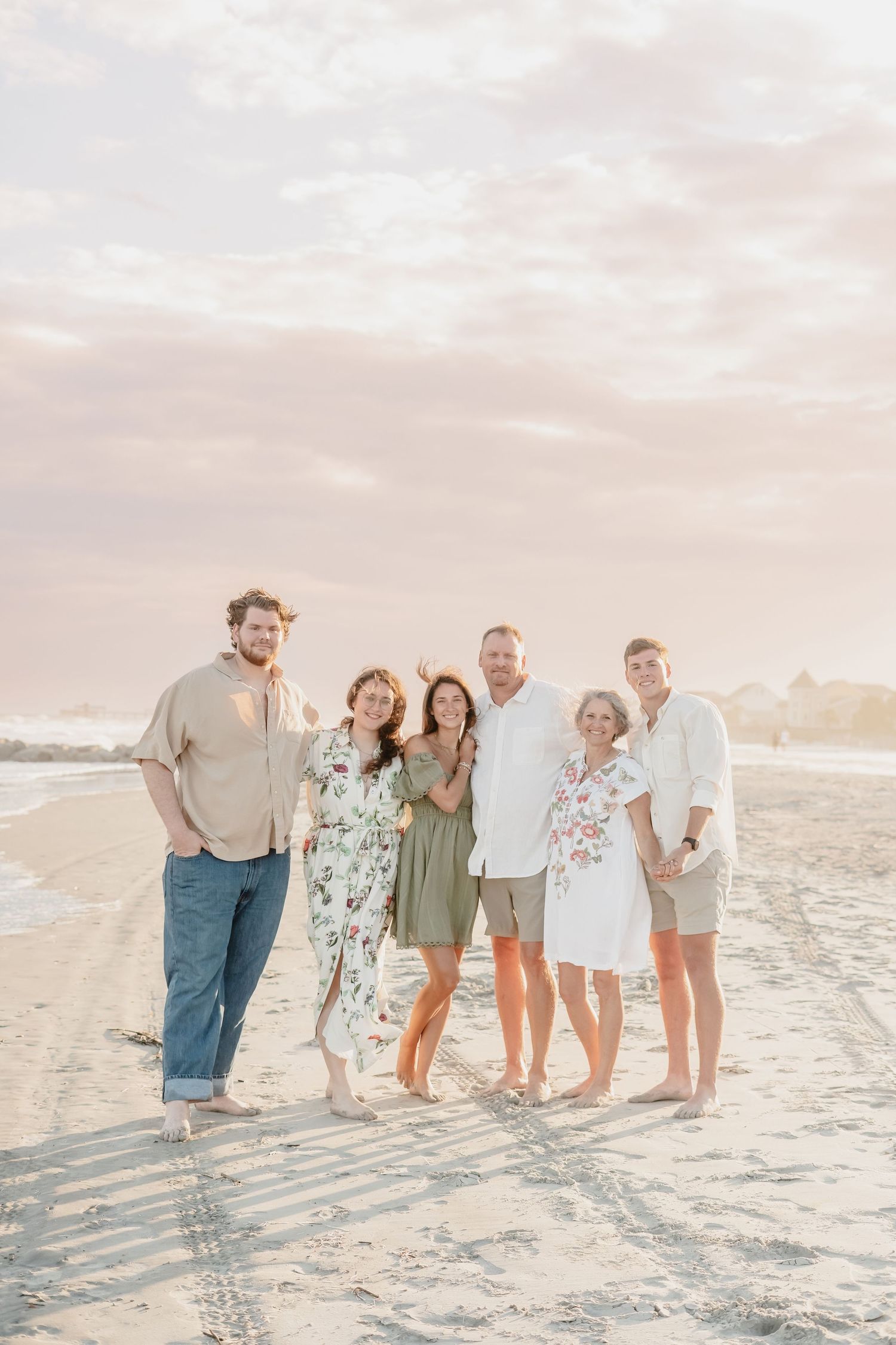 Molly Hulett and Family Folly Beach