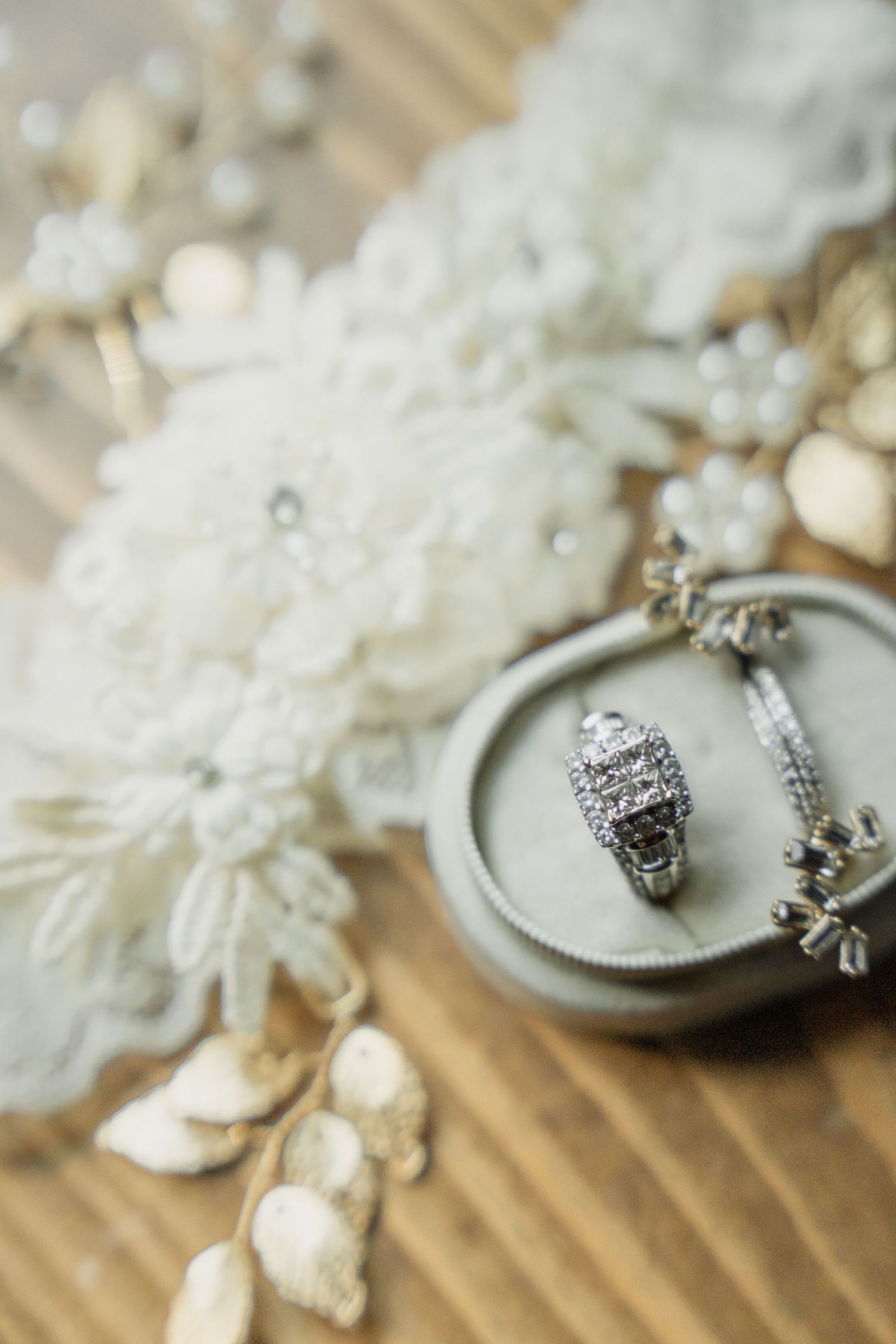 Detail of Ring wedding photography