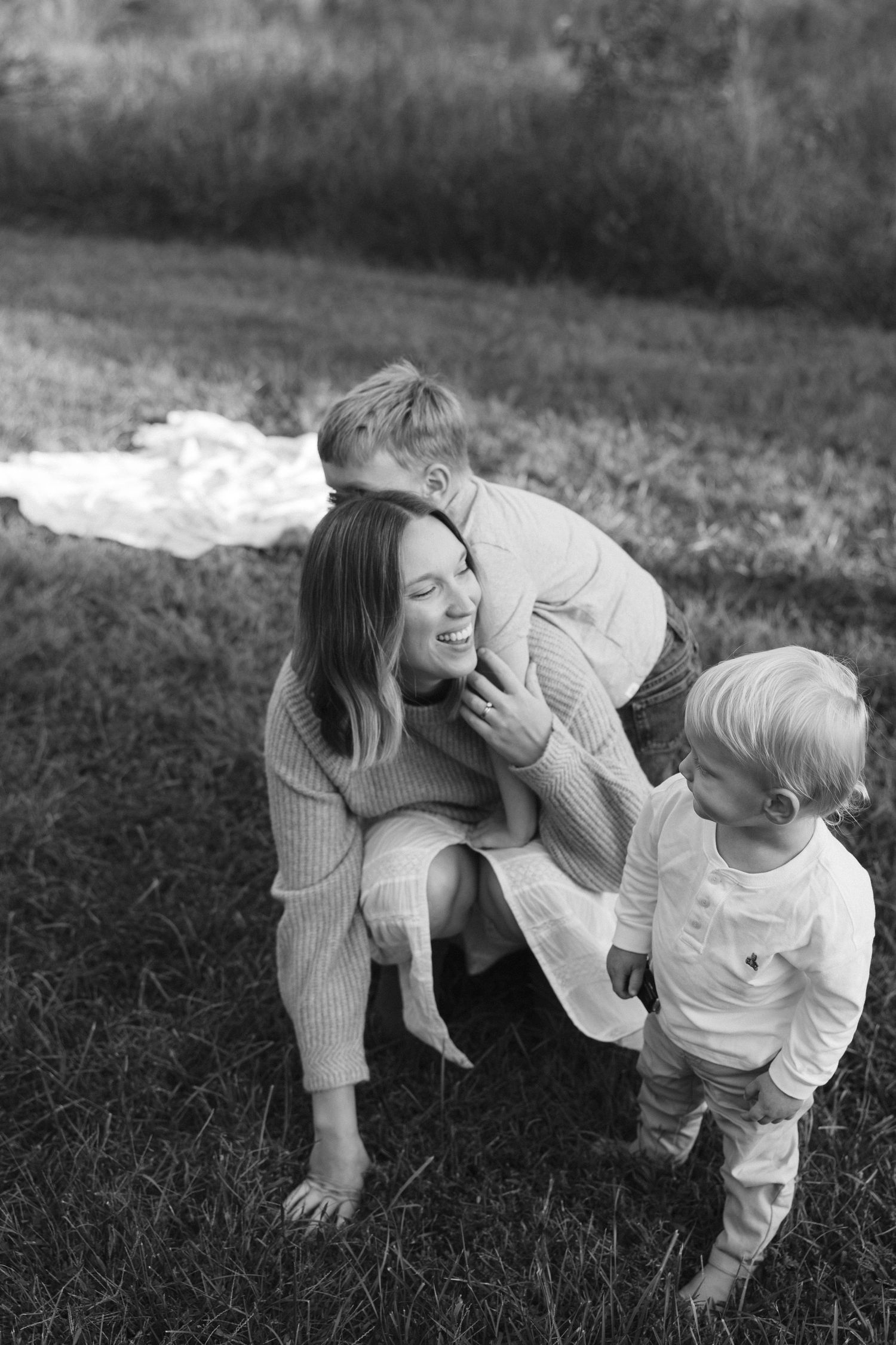 Motherhood portrait.