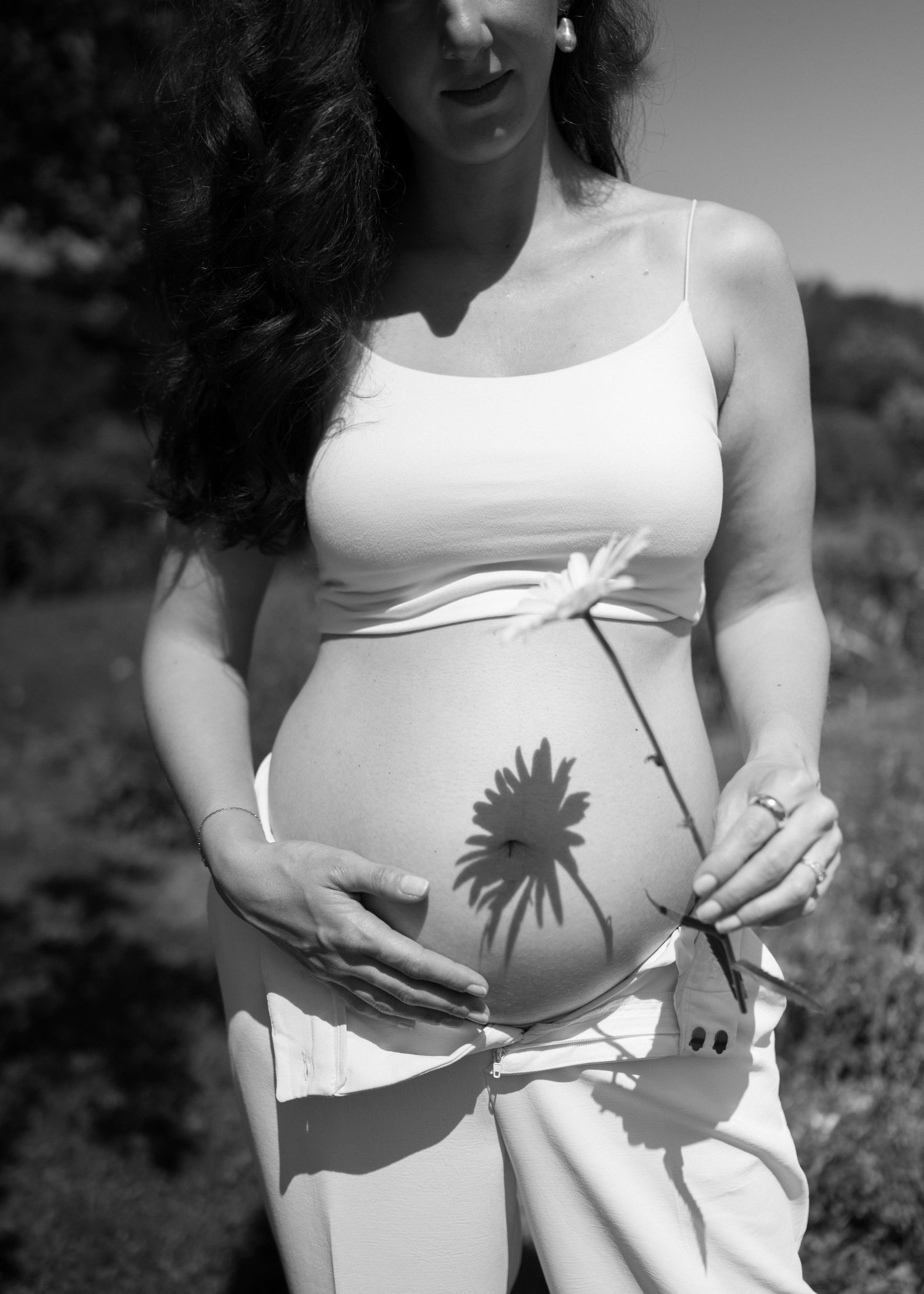 Maternity portrait.