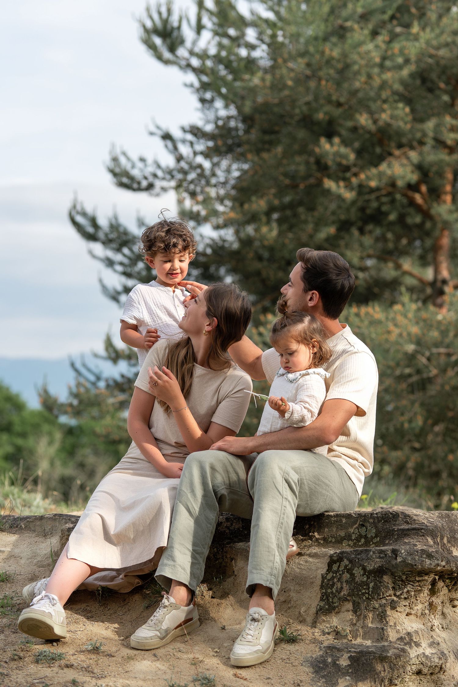 photo famille fontainebleau, seine et marne, ile de france, paris