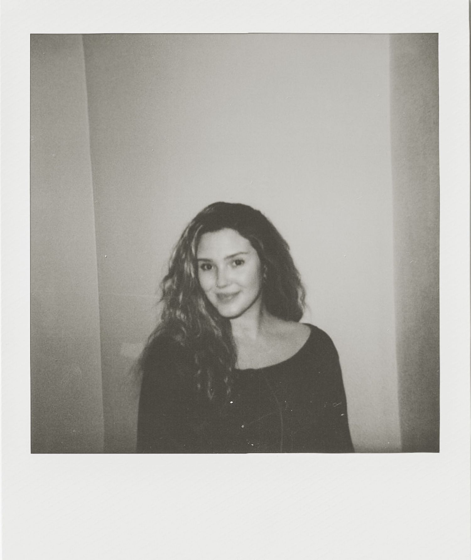 texture-rich polaroid film photo with nostalgic tones