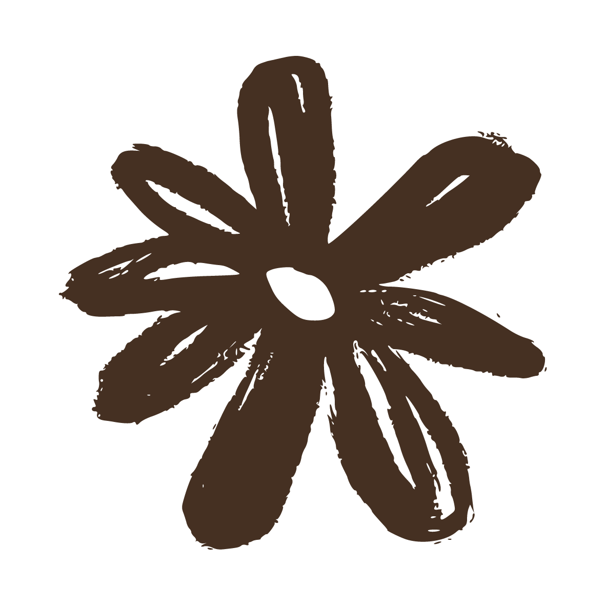 A row of dark brown silhouettes of butterflies arranged horizontally with varying wing shapes and sizes.