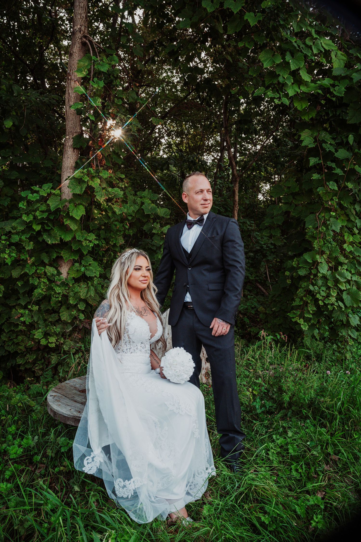 photo de couple de mariage