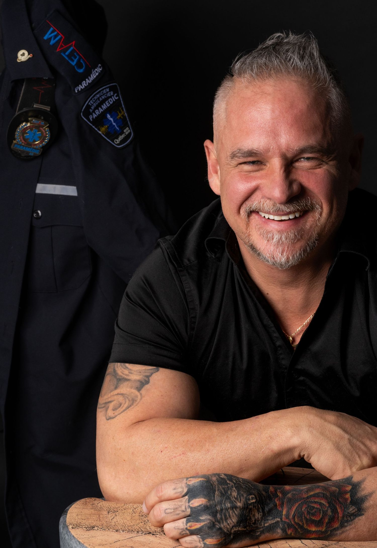 portrait proffessionelle  paramedic ,homme daffaire