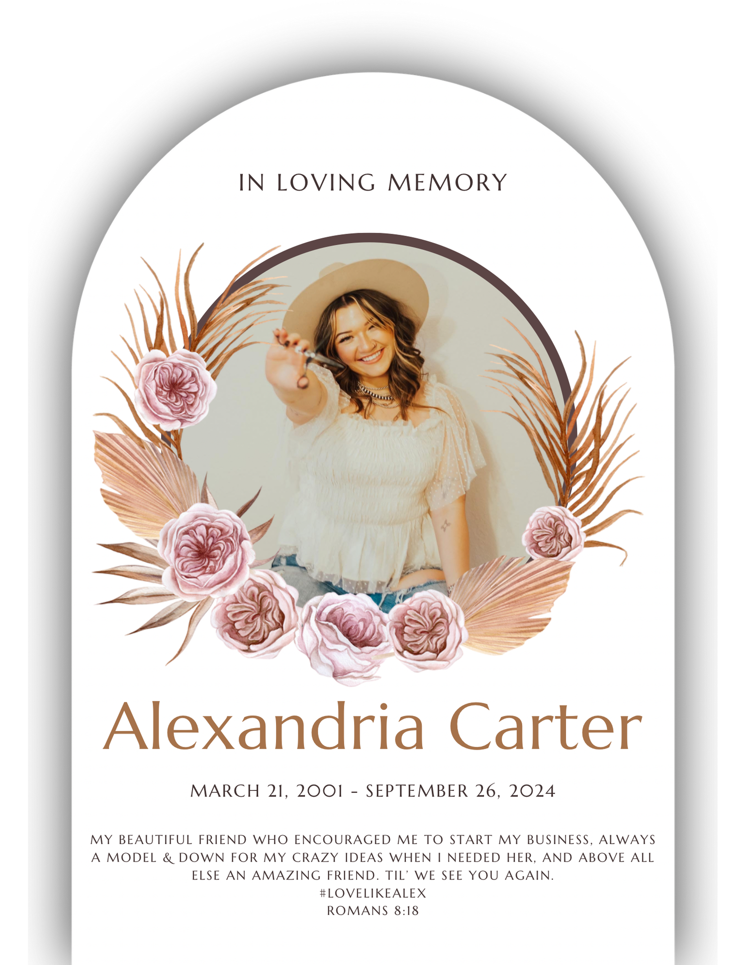 In memory of a sweet friend 💛