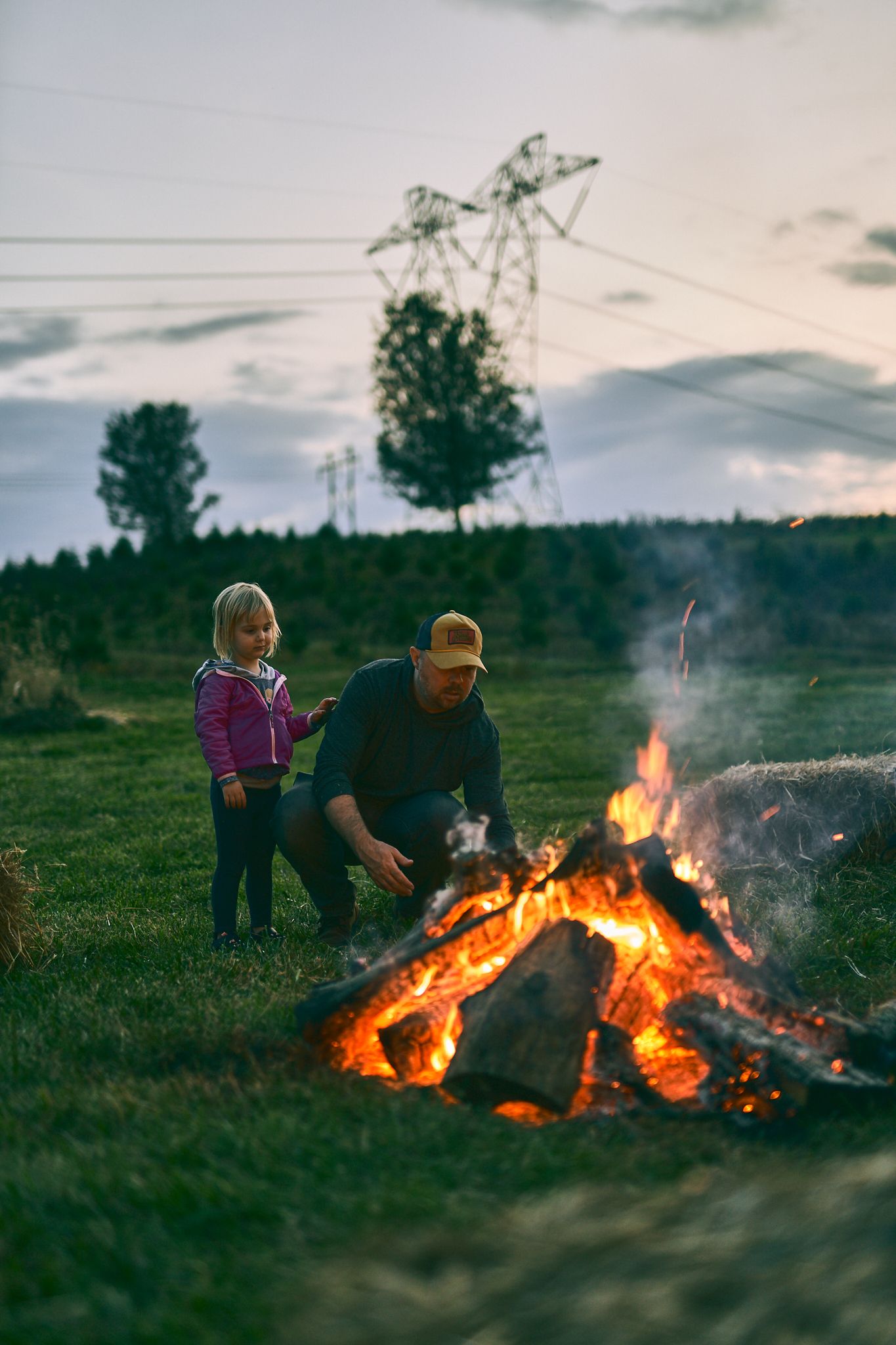 VA Media Group camp fire