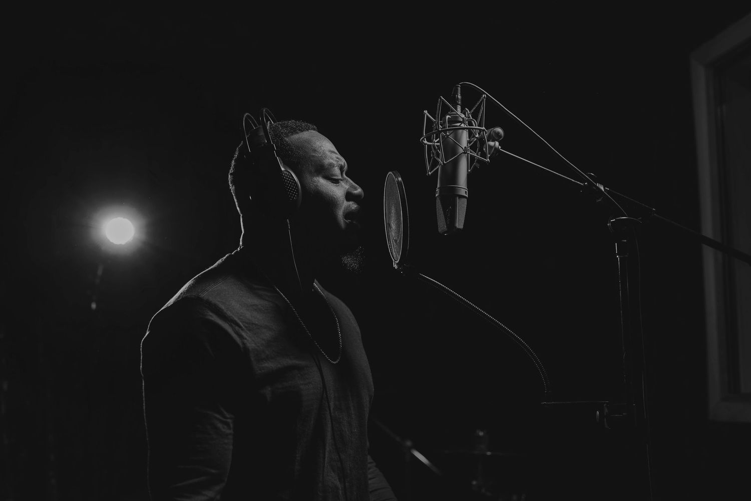 VA Media Group black and white music studio