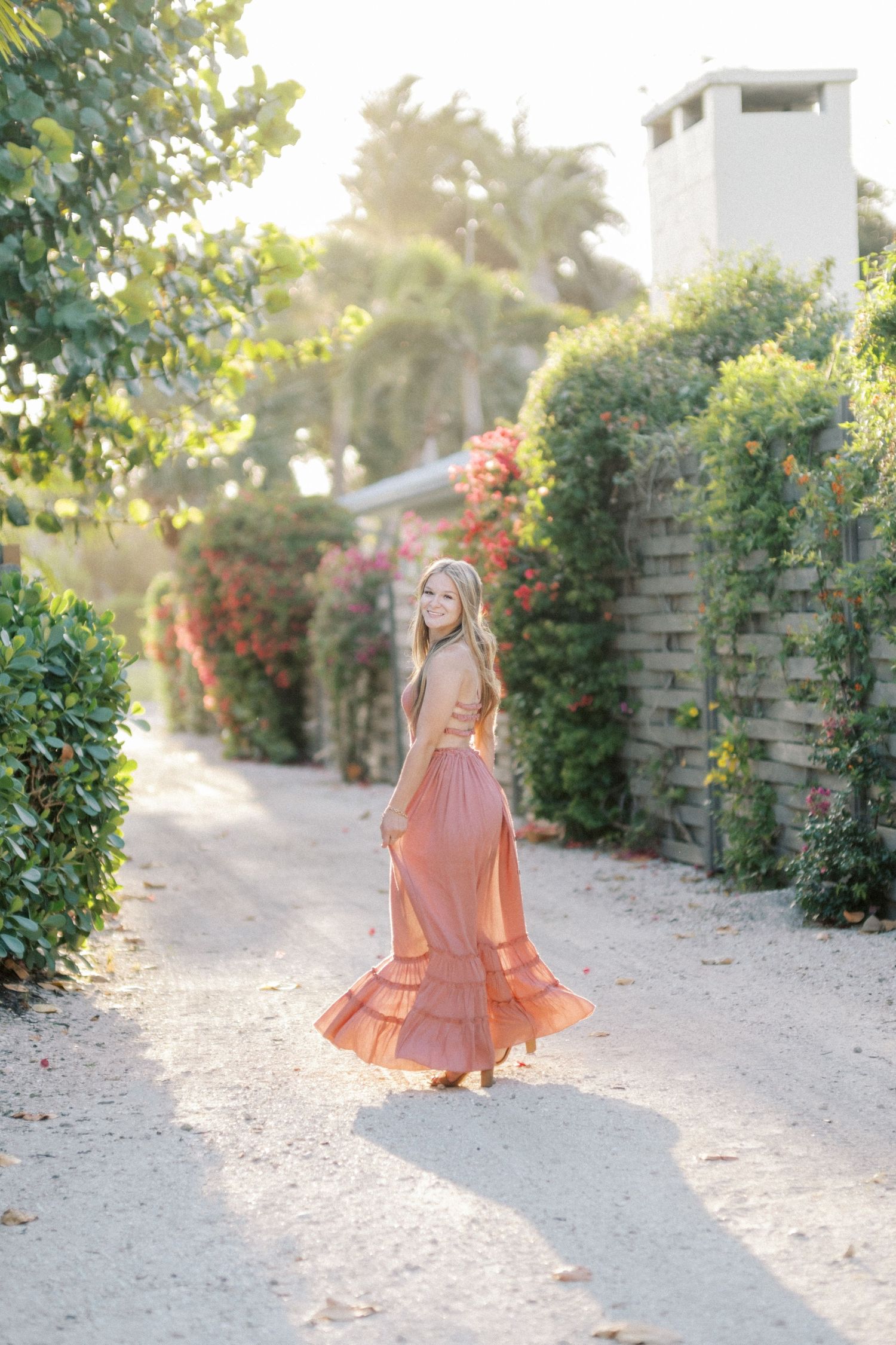 Senior Session on stunning Boca Grande Island, Florida