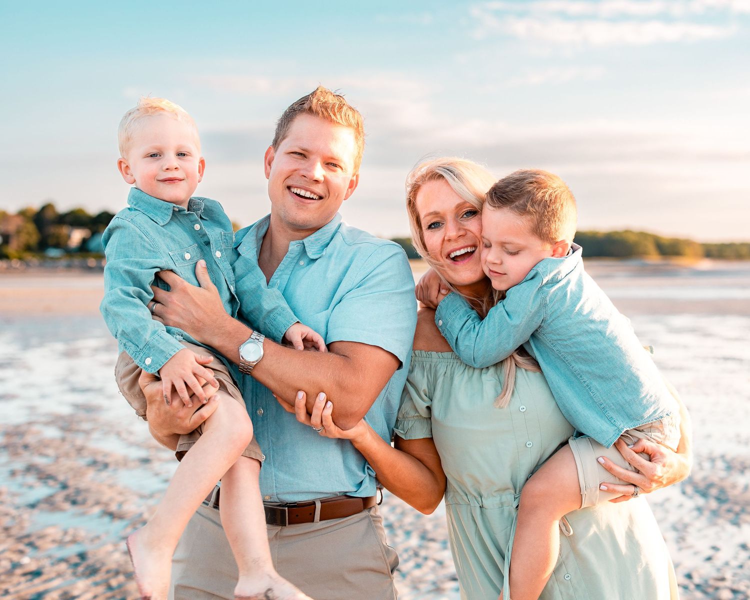 goose rocks beach family photographer