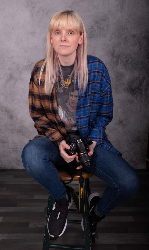Fashion Photographer Samantha Pattison Self Portrait About Me Page