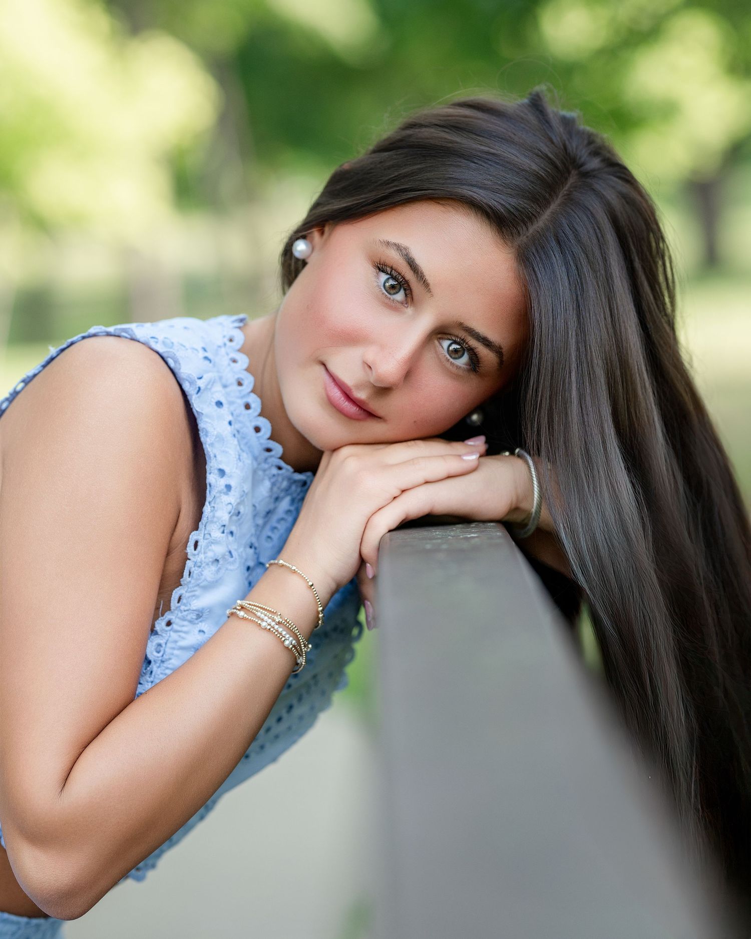 Kansas City senior portrait session - natural setting by Jen Welker Photographer