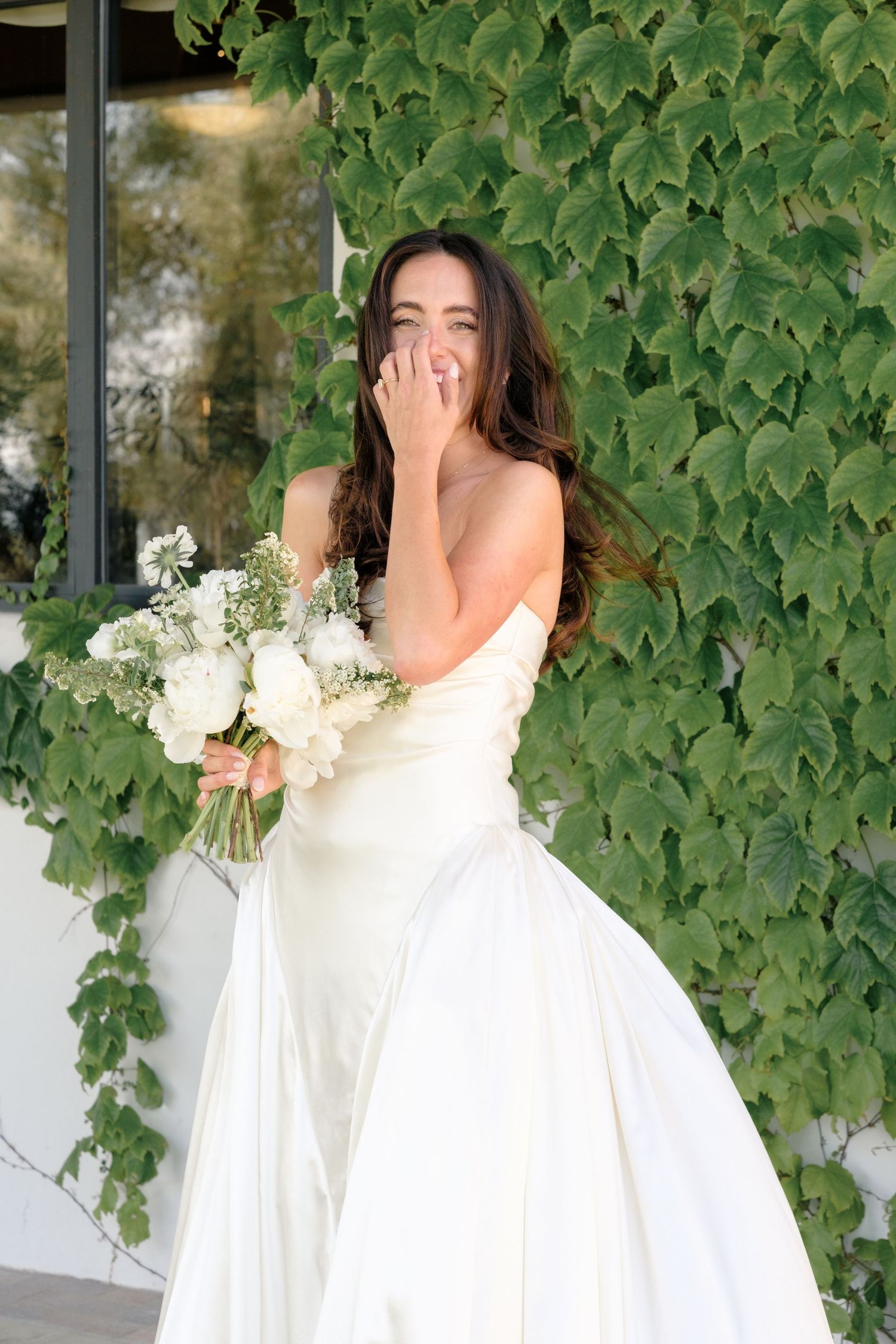 Ceremony for Santa Ynez Ranch Wedding.