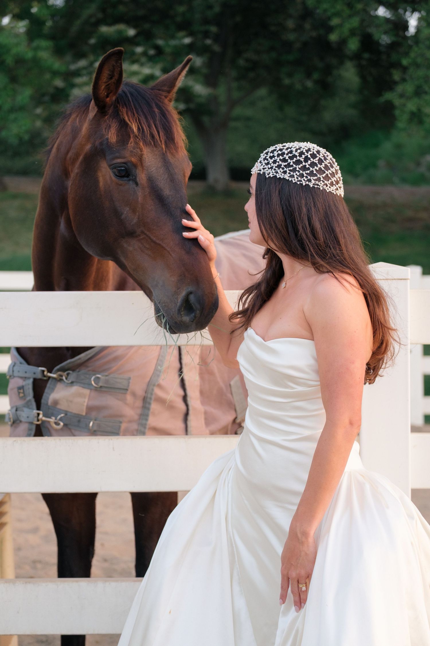 Reception for luxe Santa Ynez Ranch Wedding.