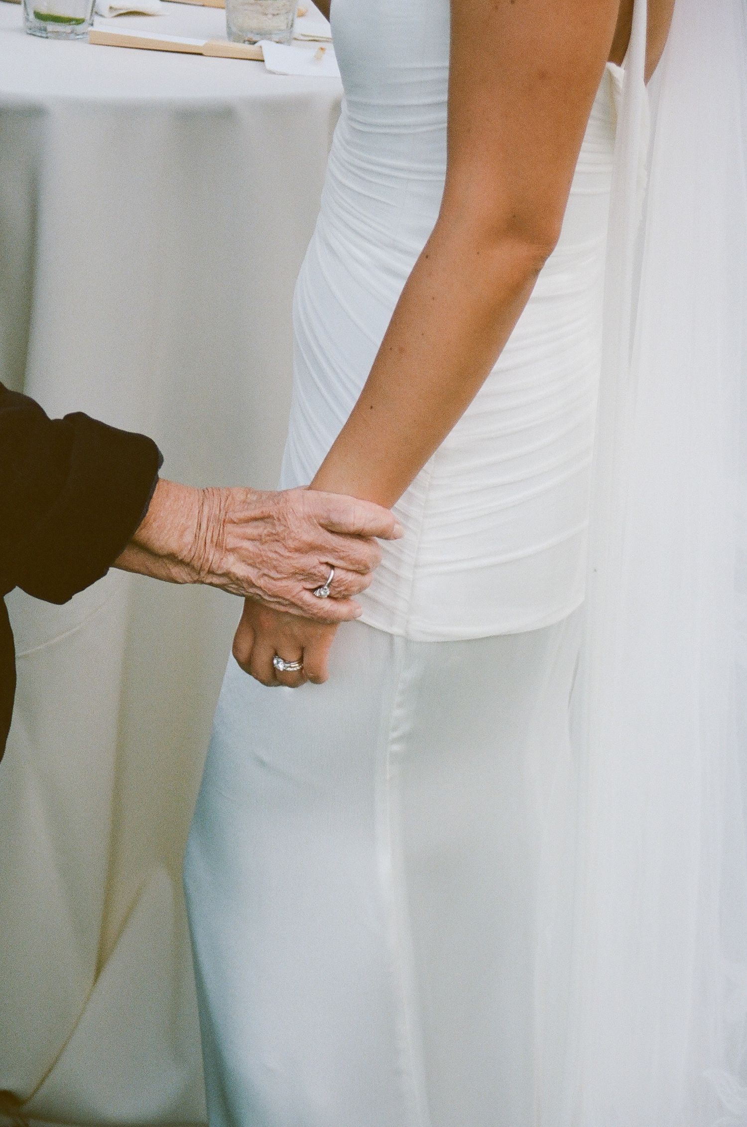 Heirloom wedding photography. Candid film photos.