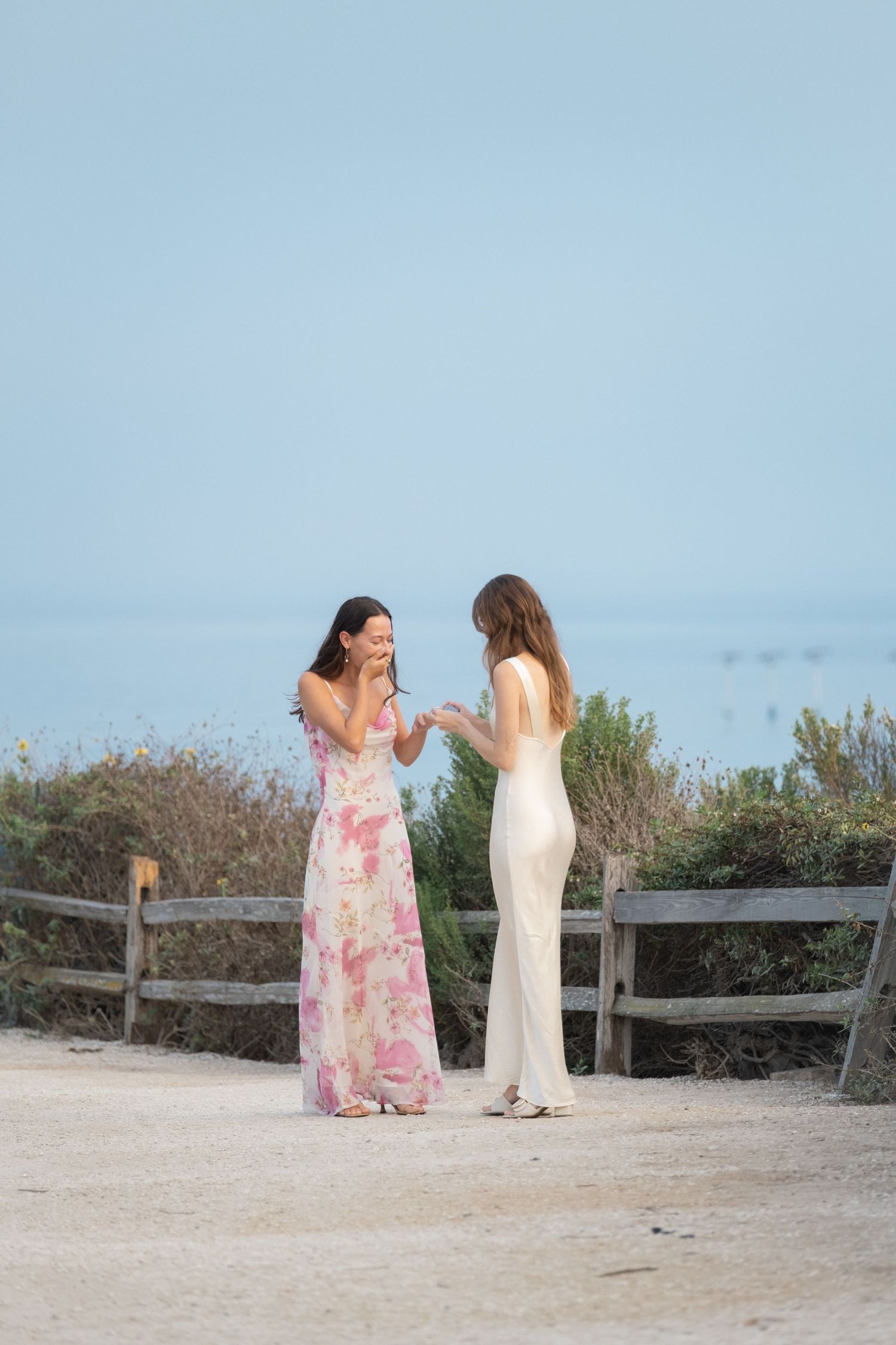 Surprise proposal at the Bacara in Santa Barbara CA