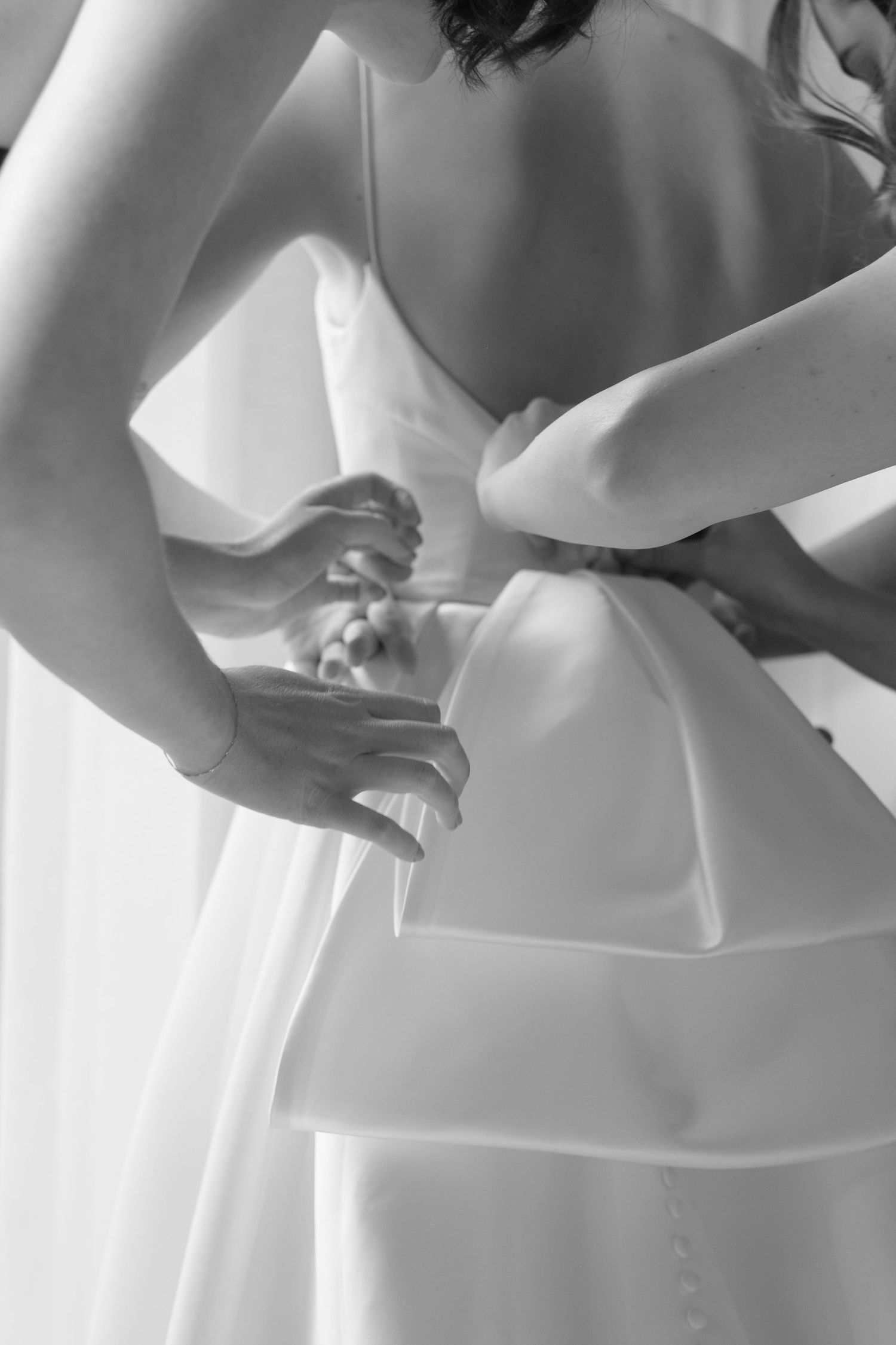 Editorial candid getting ready photos for this wedding at Mattei's Tavern in Santa Ynez California.