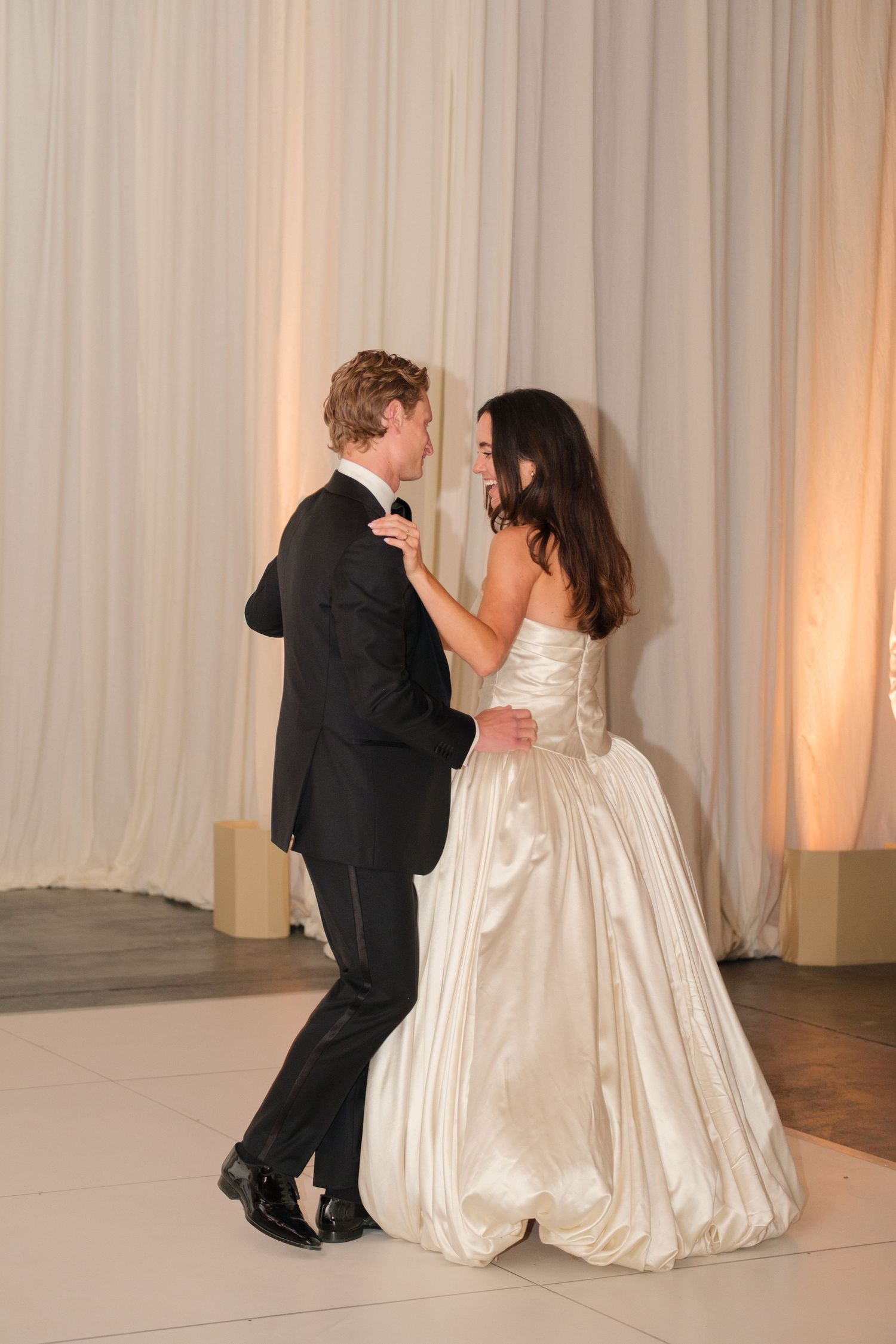 Reception for luxe Santa Ynez Ranch Wedding.