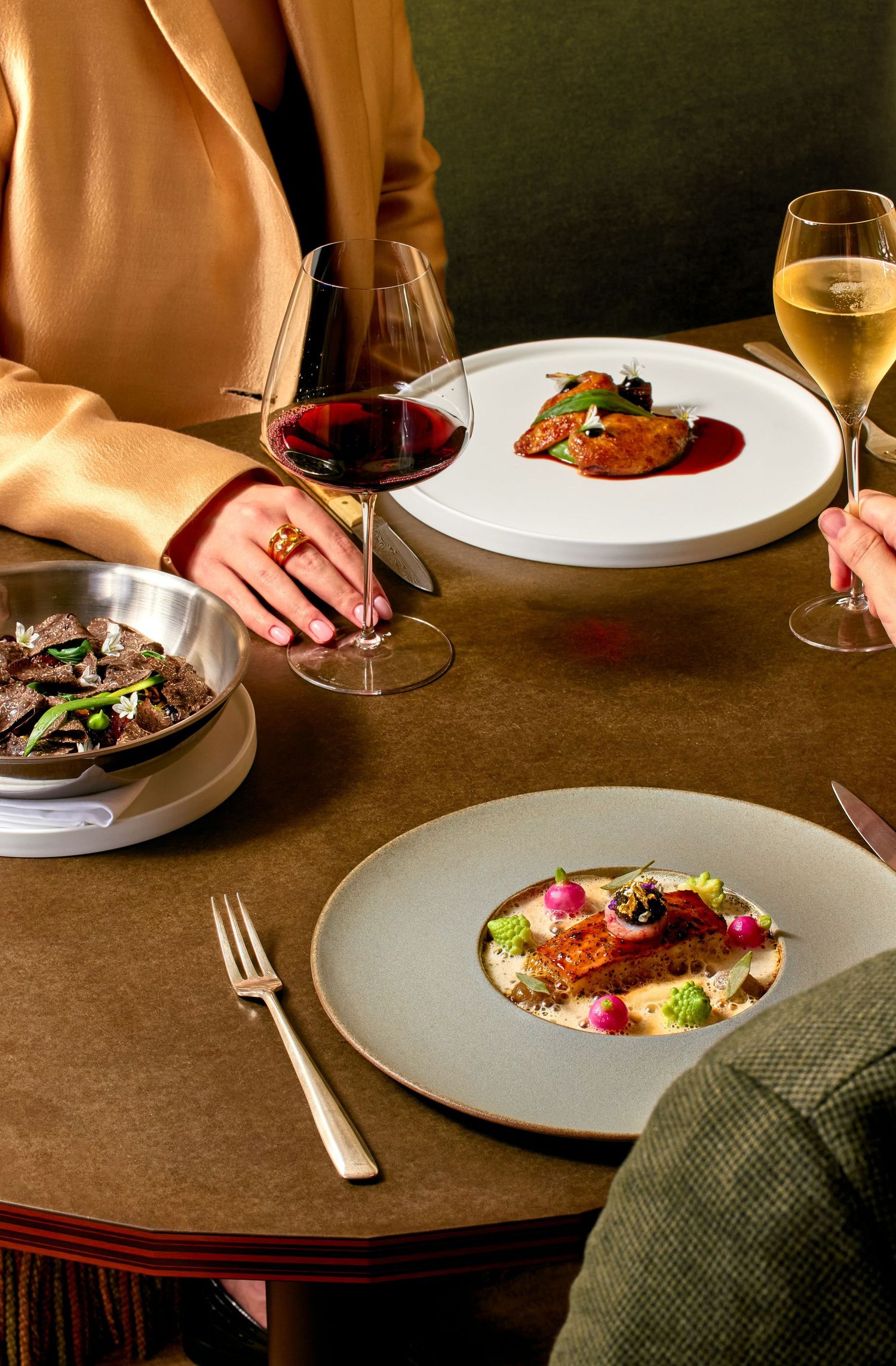 Restaurant photography in a luxury hotel in London shot by food photographer Jenni Helin
