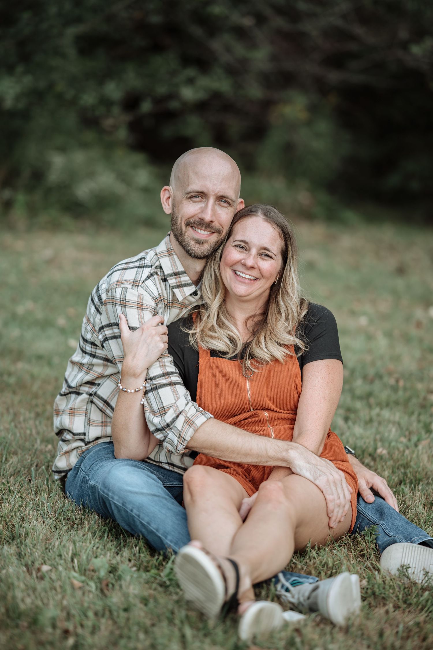 Fall outdoor family portrait session on At Ease Estate