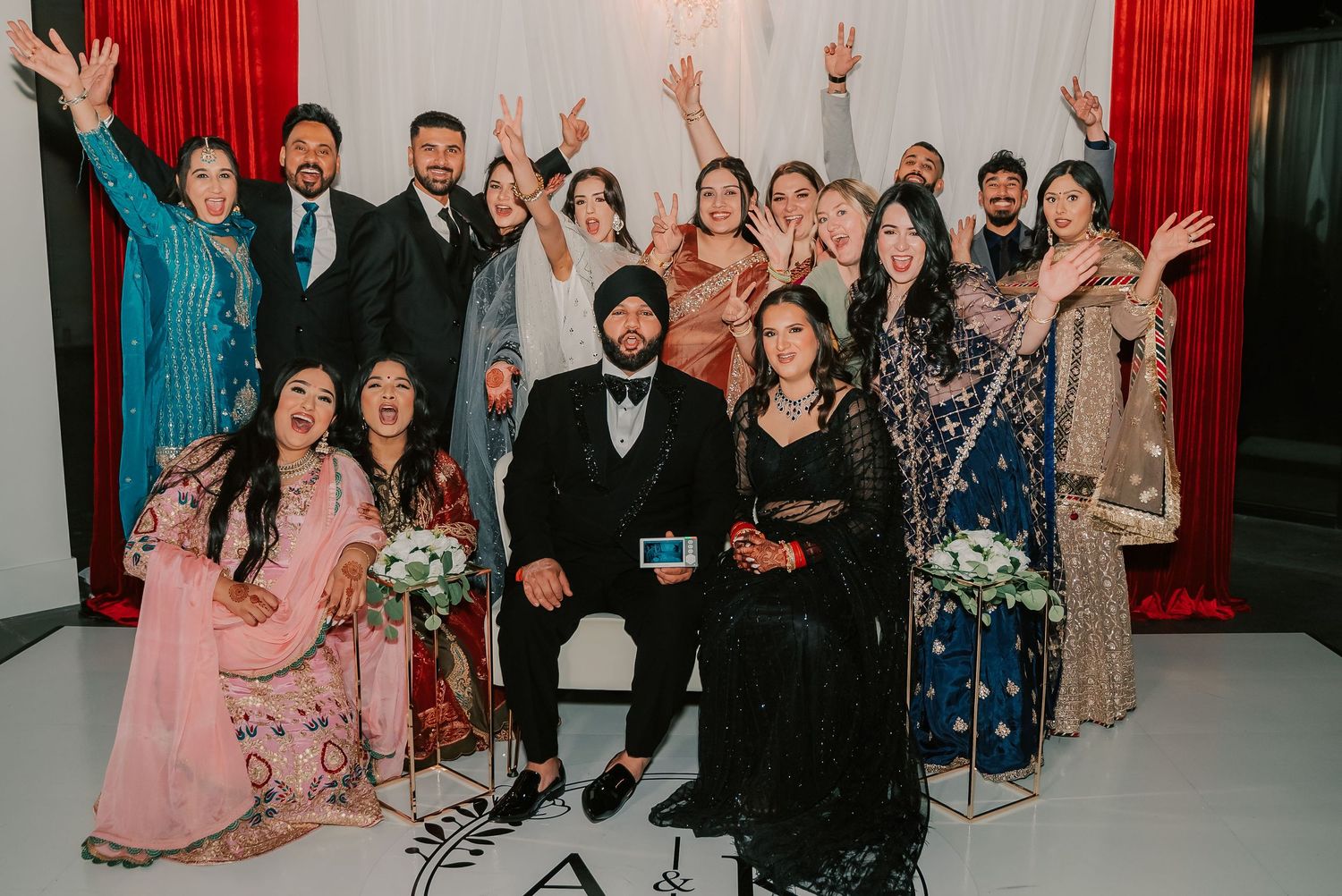 punjabi wedding reception ceremony