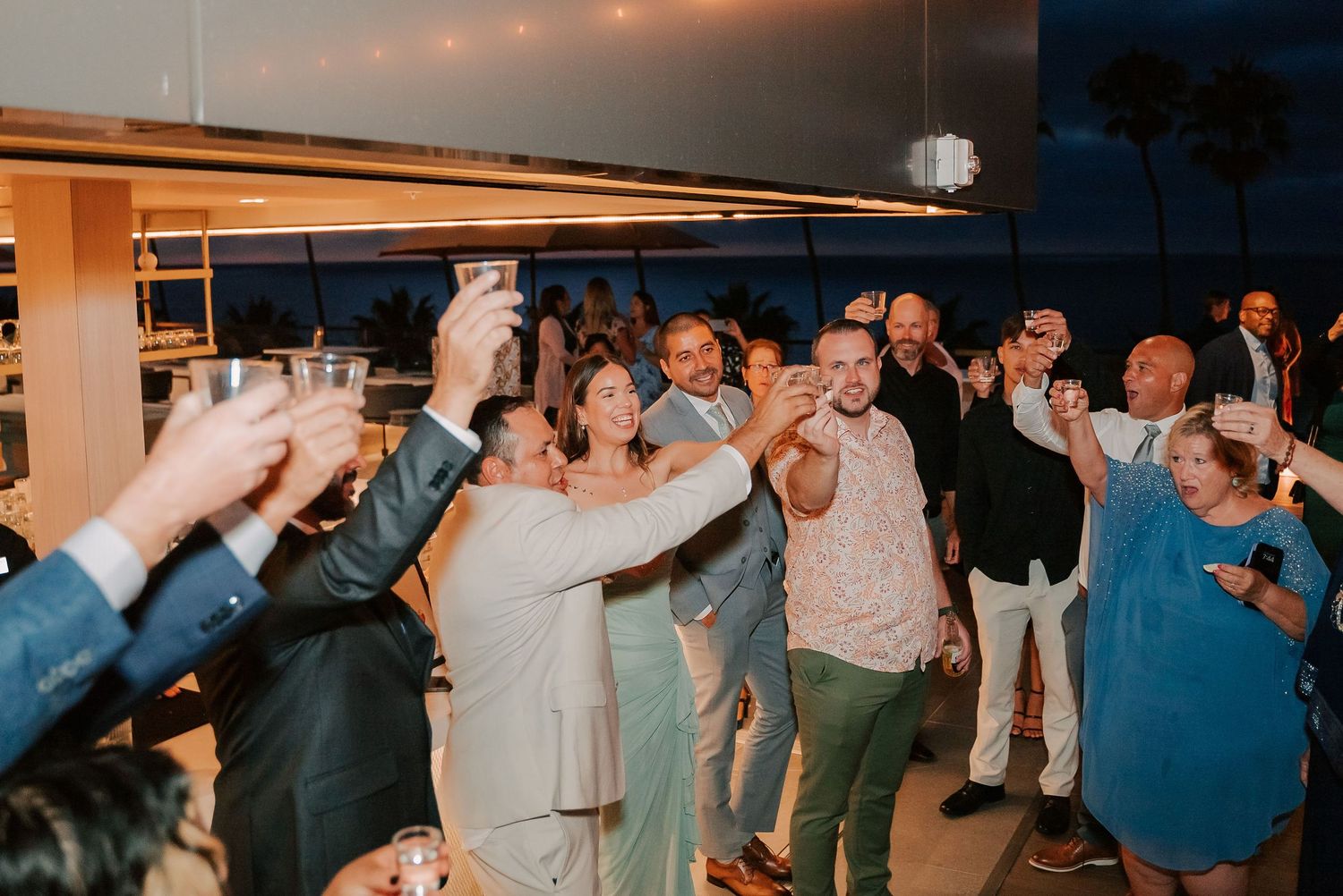 San Diego rooftop wedding