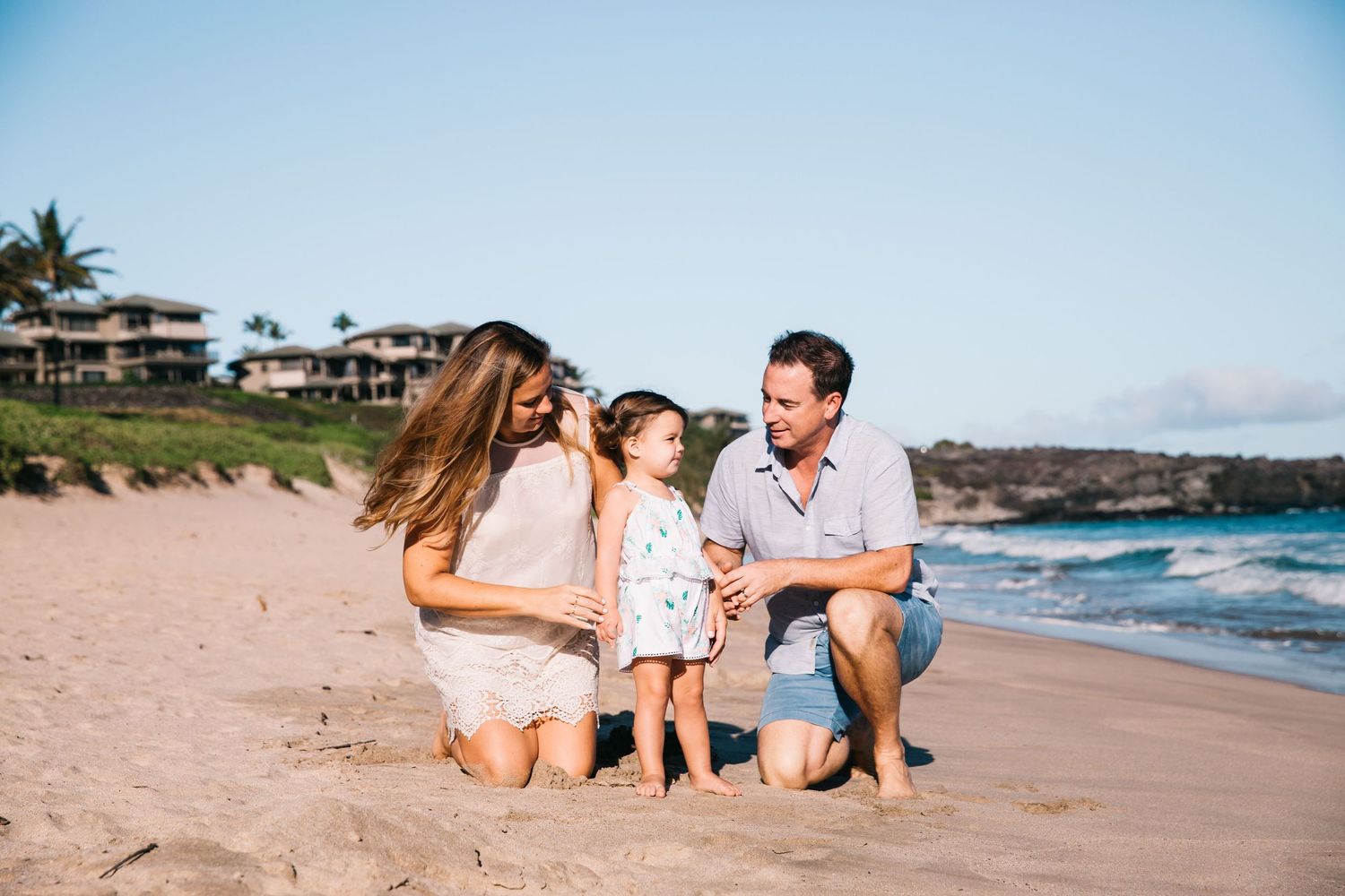 Family photos in Maui