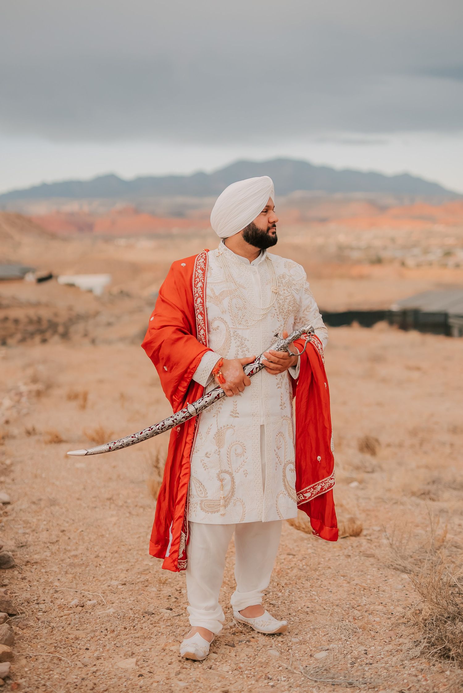 punjabi wedding couple photography