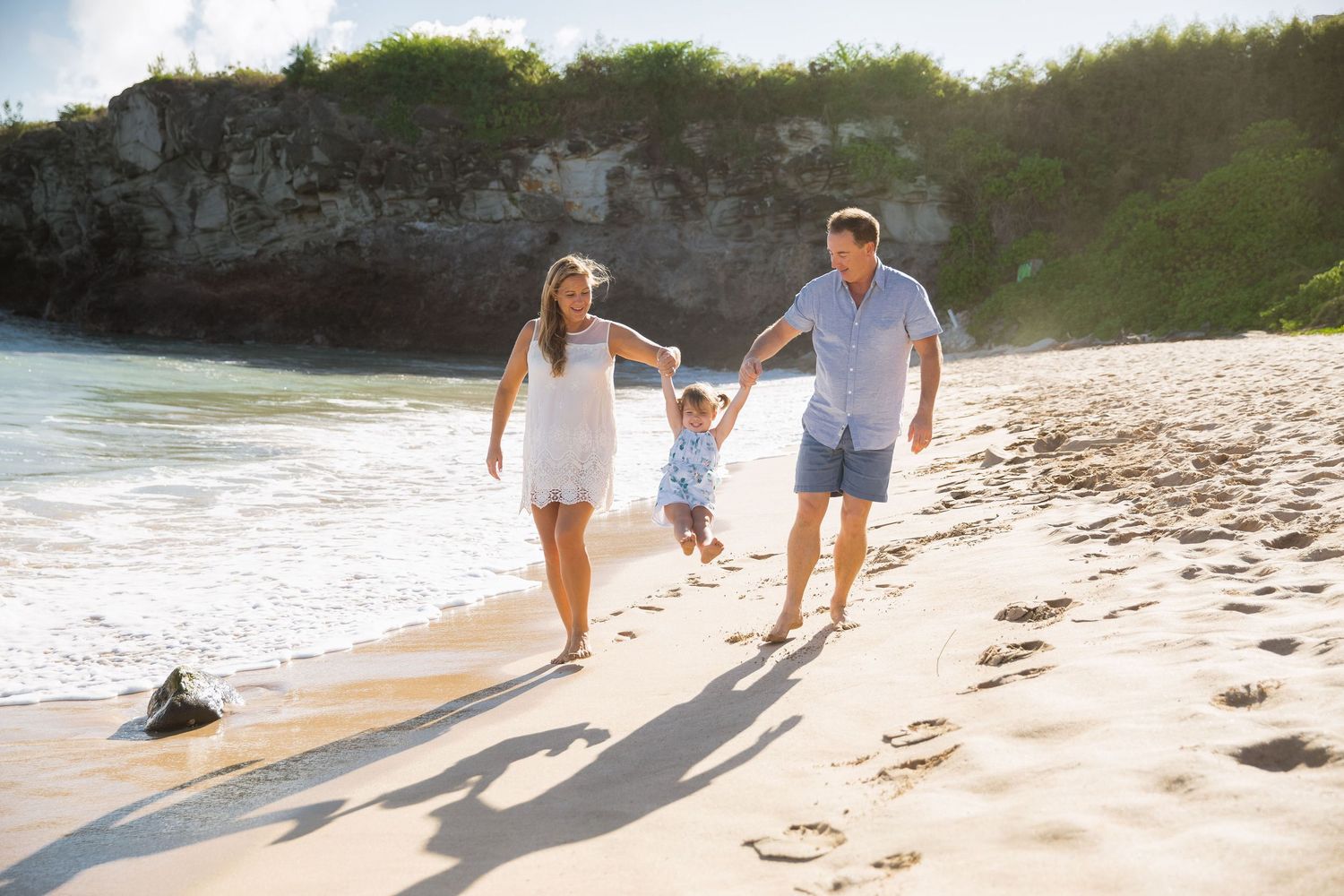 Family photos in Maui